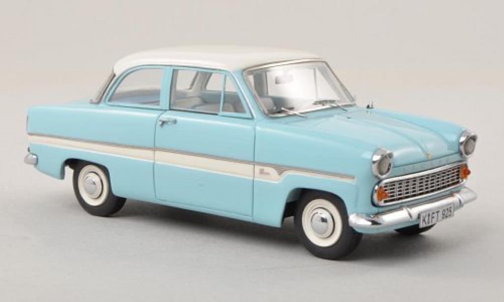 Ford Taunus 1/43 Neo 12M Limousine blue/white 1959 diecast model cars