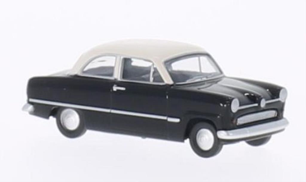 Ford Taunus 1/87 Herpa 12M black/white diecast model cars