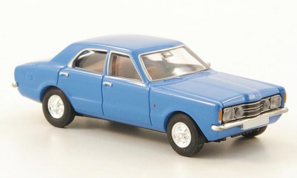 Ford Taunus 1/87 Brekina GT blue diecast model cars