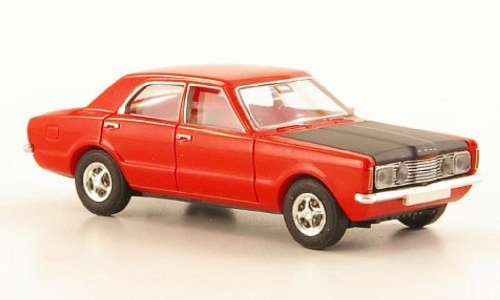 Ford Taunus 1/87 Brekina GT Sport red/black diecast model cars