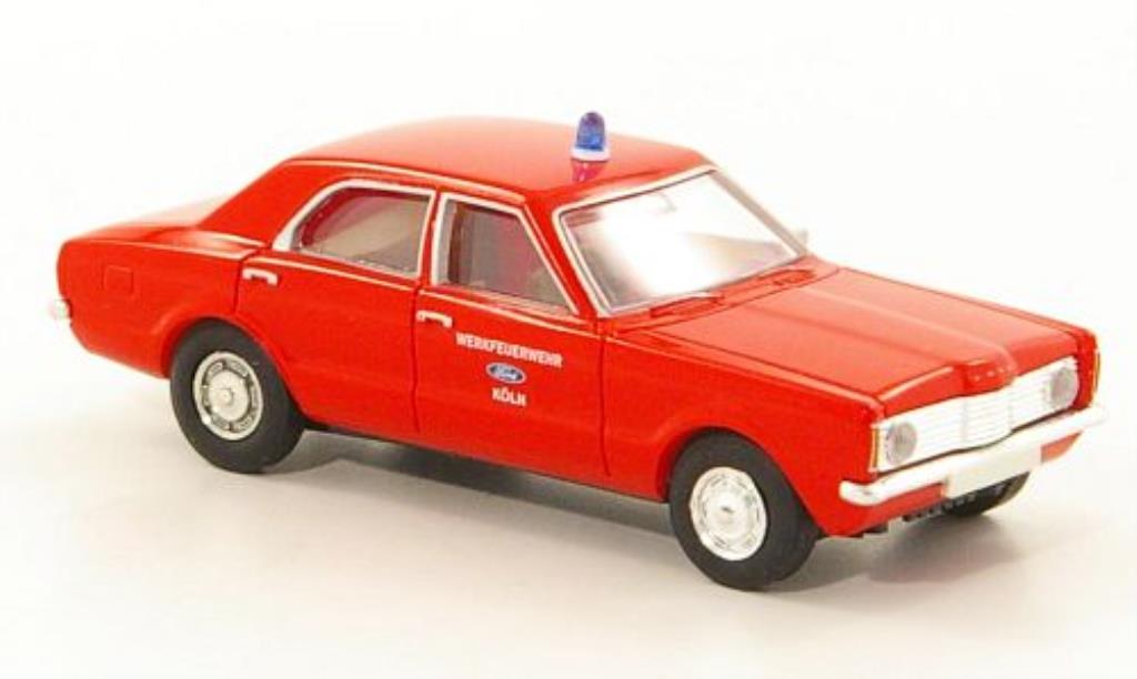Ford Taunus 1/87 Brekina L Werkfeuerwehr - Koln diecast model cars
