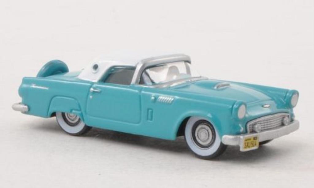 Ford Thunderbird 1/87 Oxford blue/white 1956 diecast model cars
