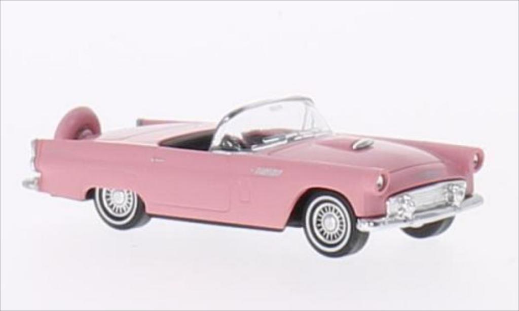 Ford Thunderbird 1/87 Busch Convertible pink 1956 diecast model cars