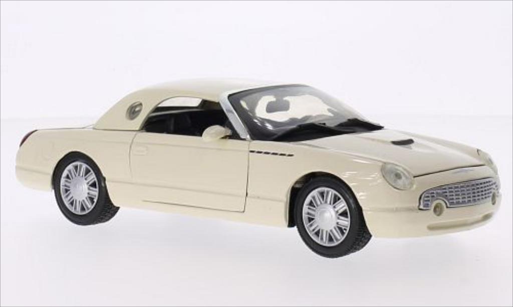 Ford Thunderbird 1/24 Motormax Hardtop beige 2002 diecast model cars