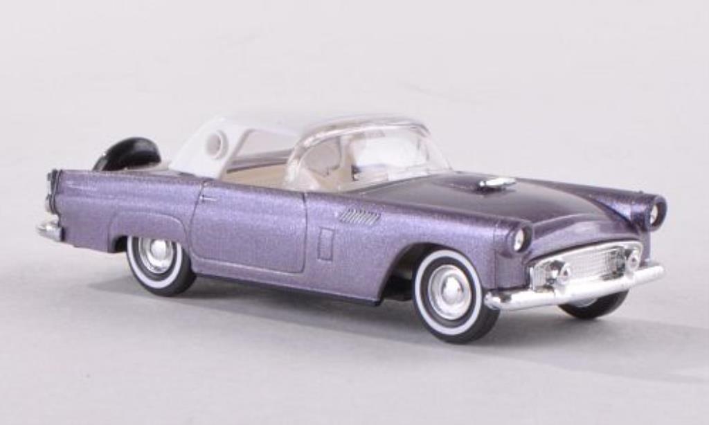Ford Thunderbird 1/87 Busch Hardtop grey-lila 1956 diecast model cars