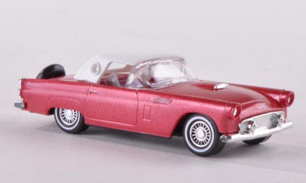 Ford Thunderbird 1/87 Busch Hardtop red 1956 diecast model cars