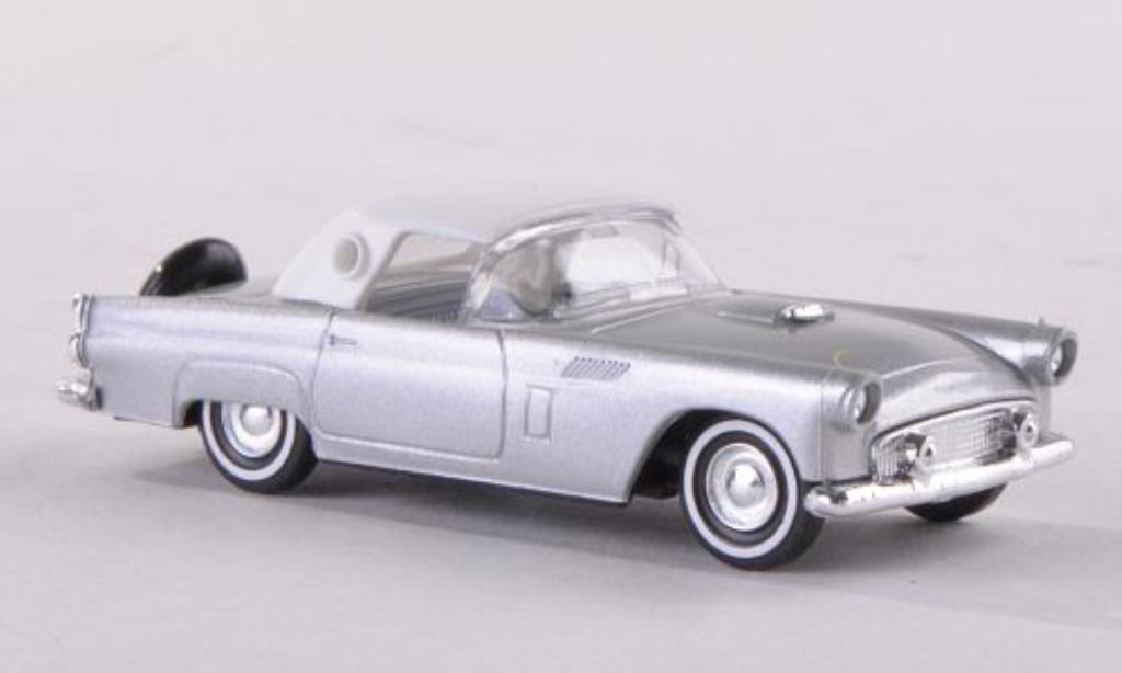 Ford Thunderbird 1/87 Busch Hardtop grey/white 1956 diecast model cars