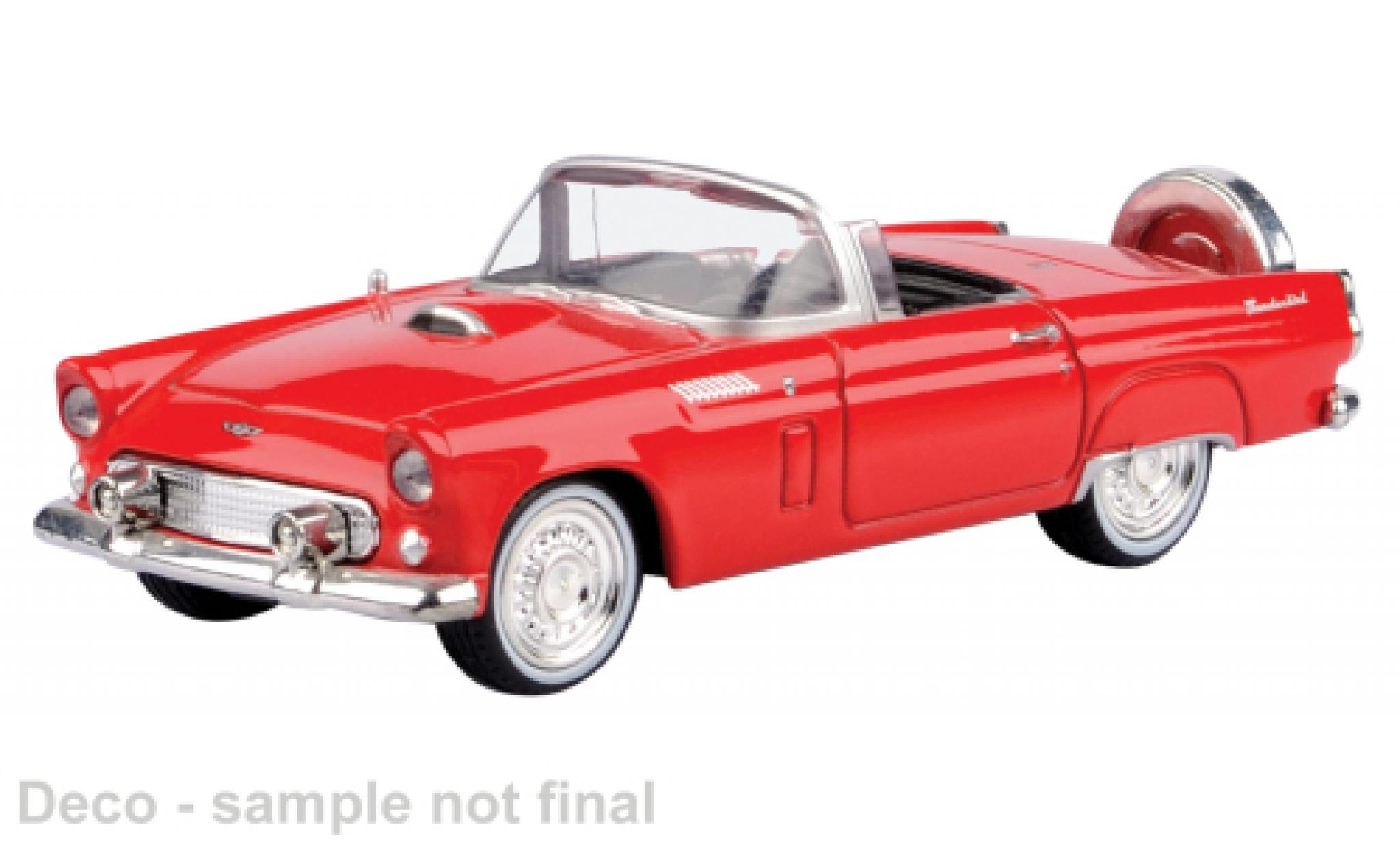Ford Thunderbird 1/43 Motormax red 1956 1:43 diecast model cars