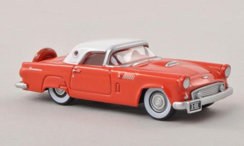 Ford Thunderbird 1/87 Oxford red/white 1956 diecast model cars