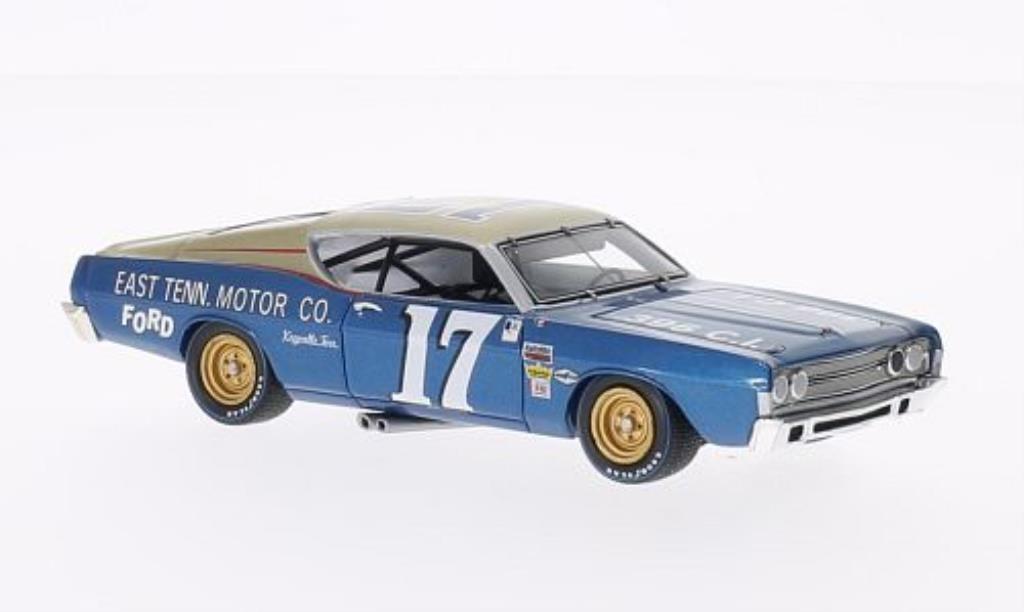 Ford Torino 1/43 Spark No.17 East Tenn. Motor Co. Darlington 400 1968 diecast model cars