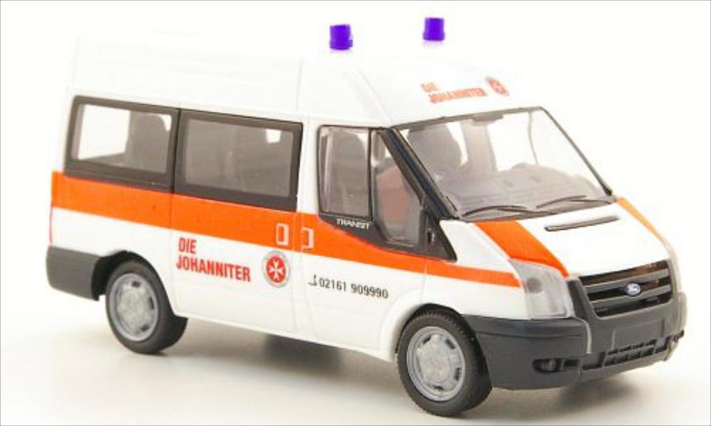 Ford Transit 1/87 Rietze 06 Bus Johanniter Monchengladbach diecast model cars