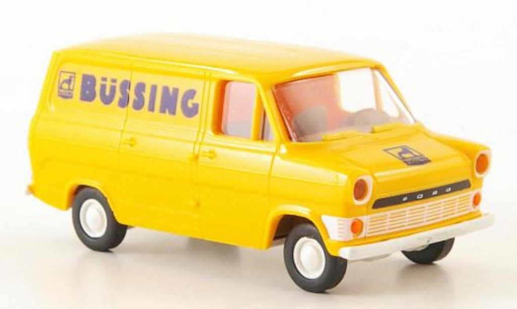 Ford Transit 1/87 Brekina IIa Kasten Bussing diecast model cars