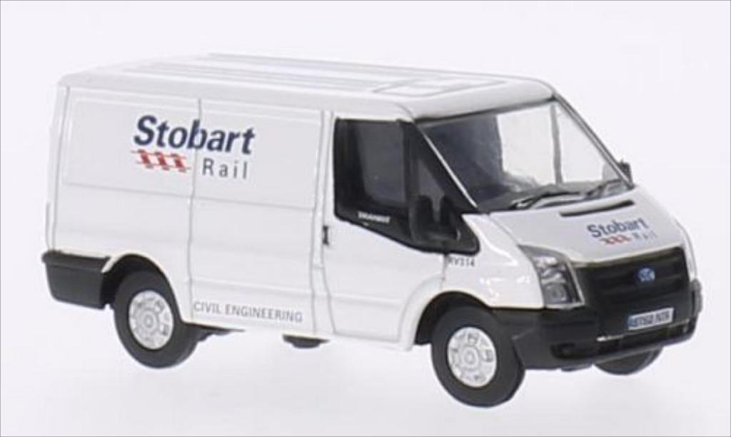 Ford Transit 1/76 Oxford RHD Stobart Rail diecast model cars