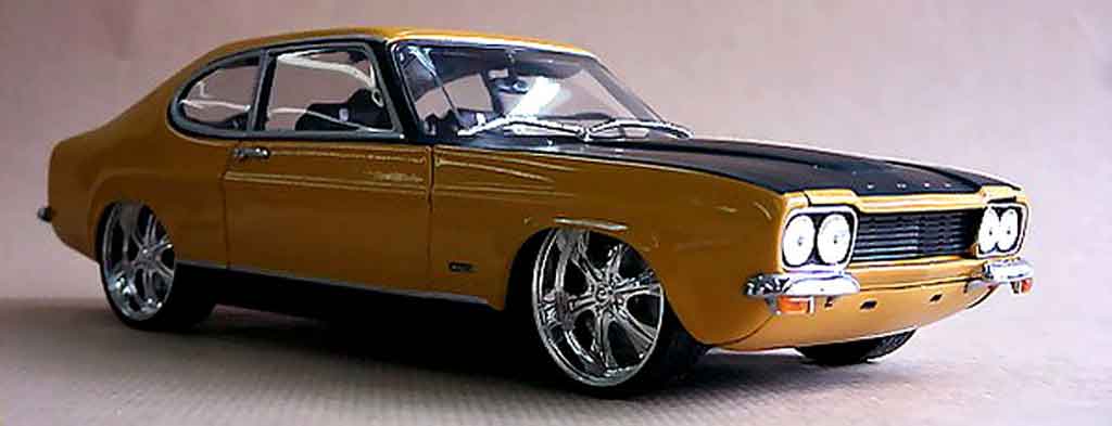 Ford Capri 1/18 Minichamps rs 2600 diecast model cars