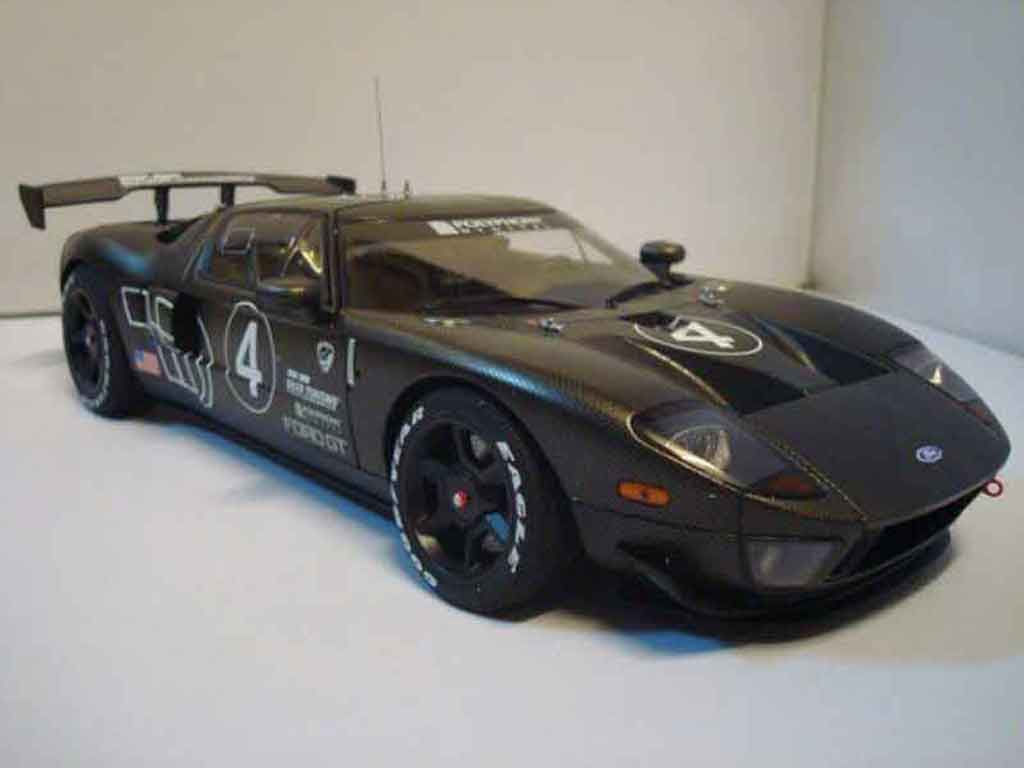 Ford GT 1/18 Autoart millennium 2005 test car #4 carbon diecast model cars
