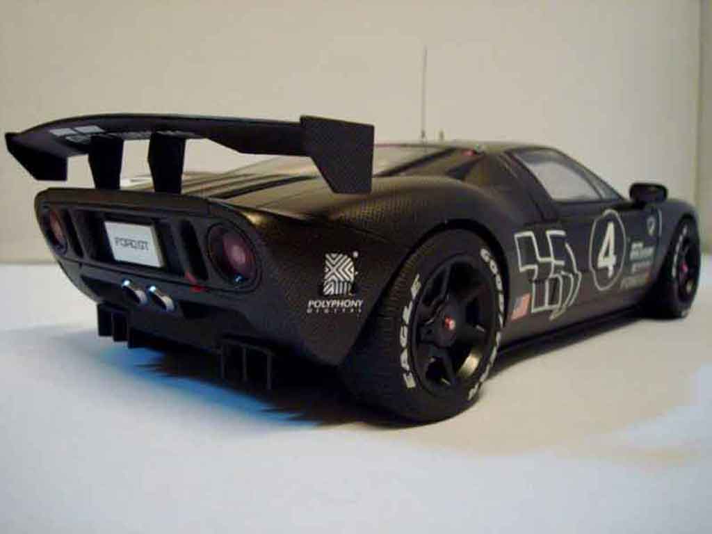 Ford GT Berlinetta millennium 2005 test car #4 carbon 1/18 Autoart