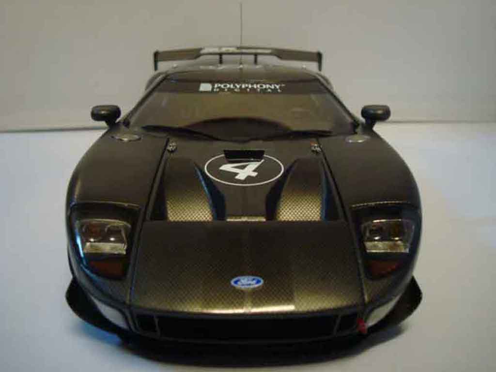 Ford GT Berlinetta millennium 2005 test car #4 carbon 1/18 Autoart