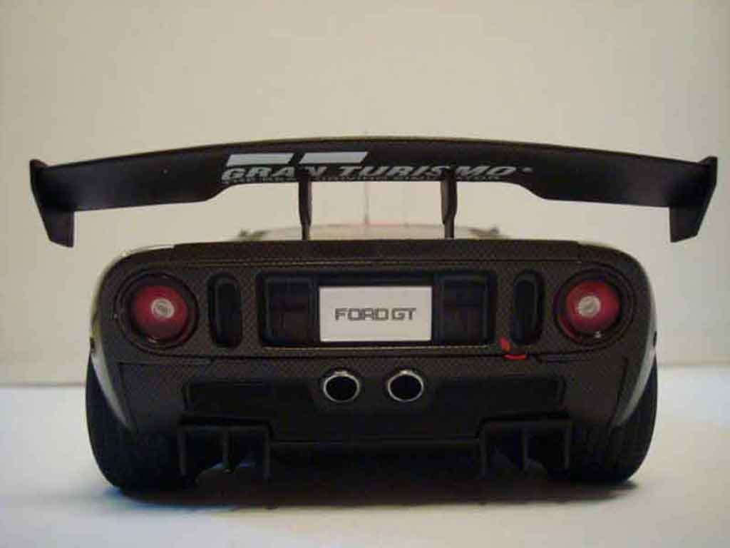 Ford GT Berlinetta millennium 2005 test car #4 carbon 1/18 Autoart