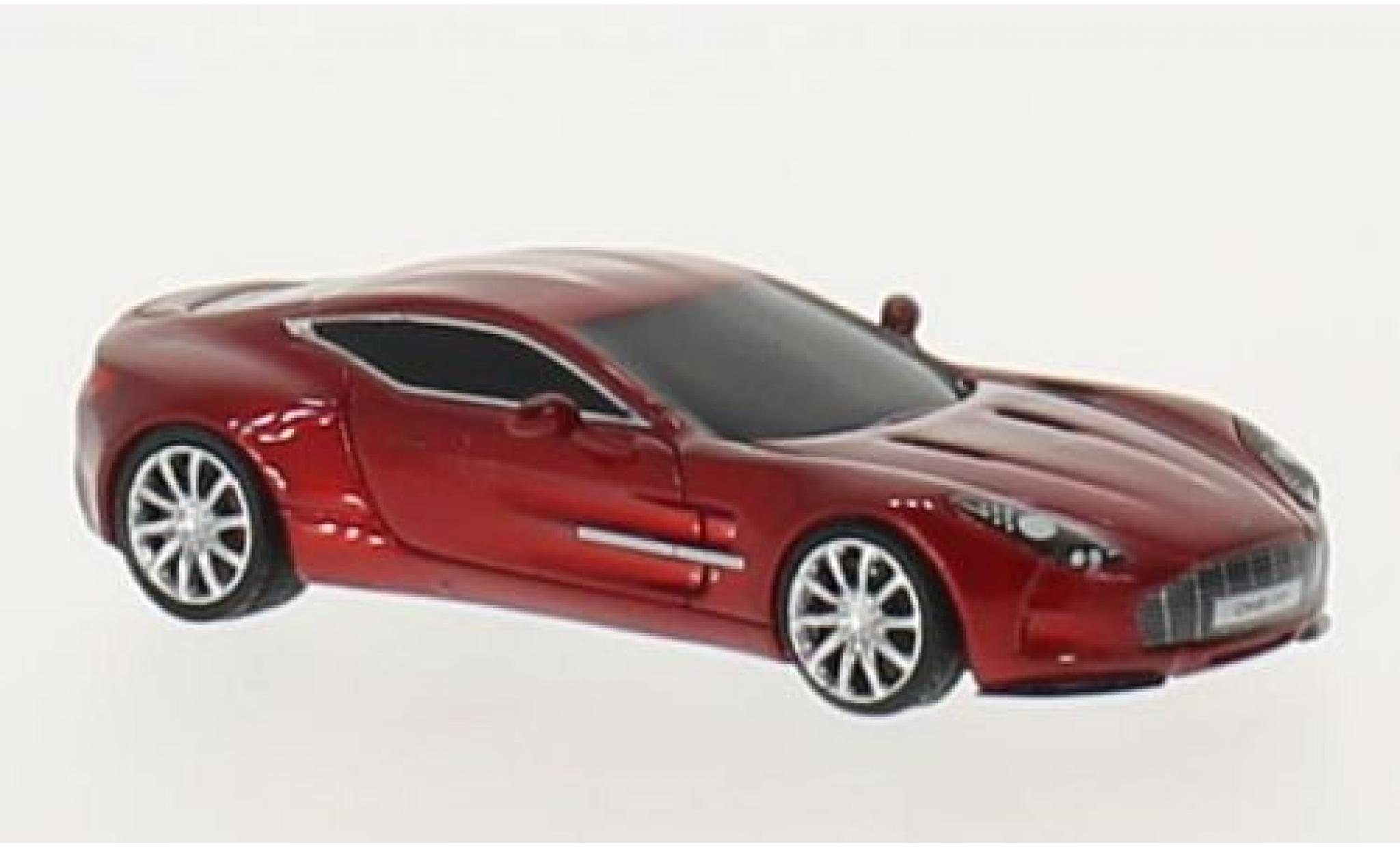 Aston Martin One 1/87 FrontiArt -77 metallic red diecast model cars