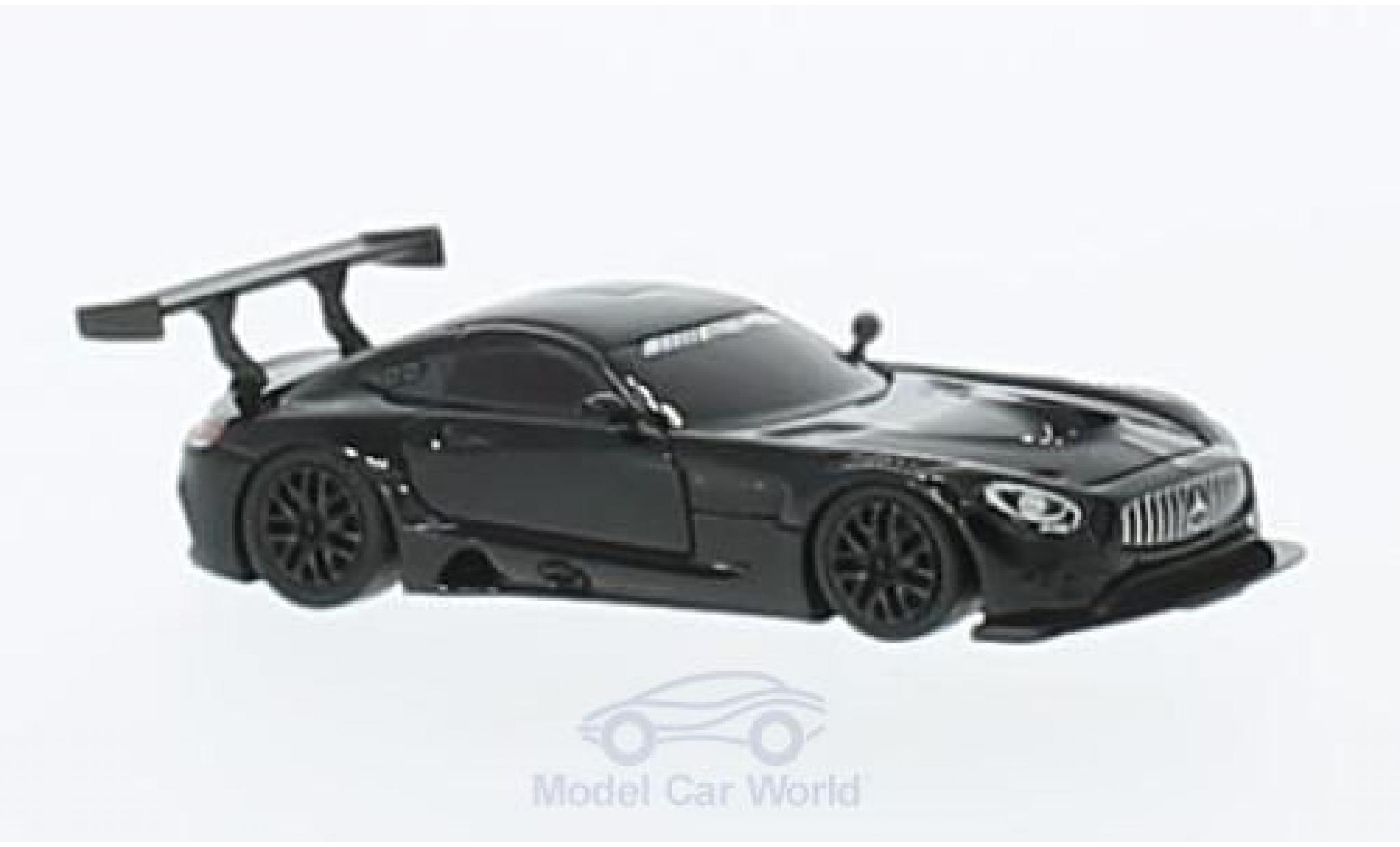 Mercedes AMG GT 1/87 FrontiArt 3 black diecast model cars