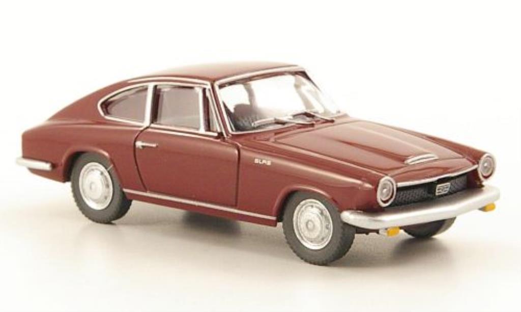 Glas 1700 1/87 Wiking GT Coupe red diecast model cars