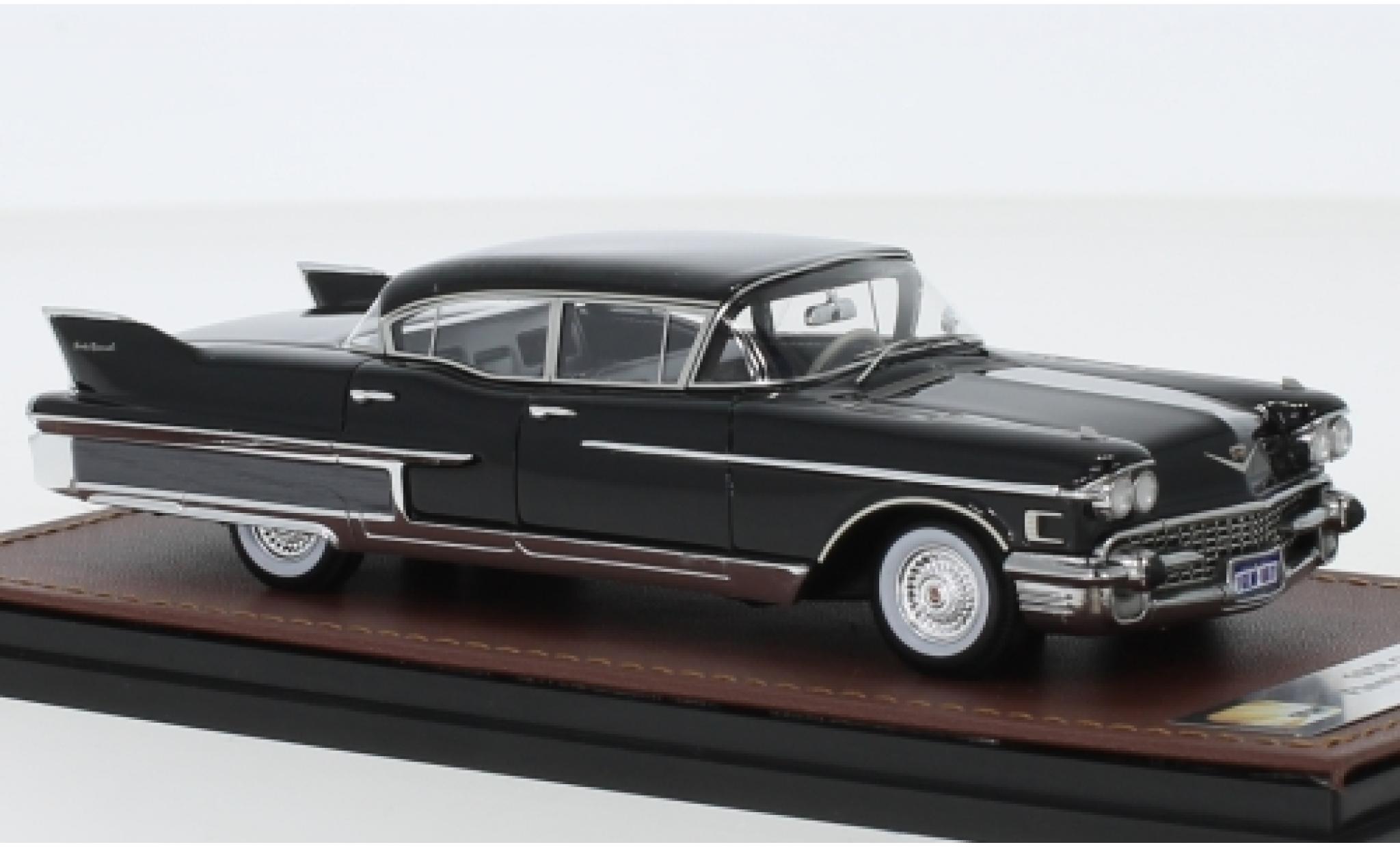 Cadillac Fleetwood 1/43 GLM 60 Special black 1958 diecast model cars