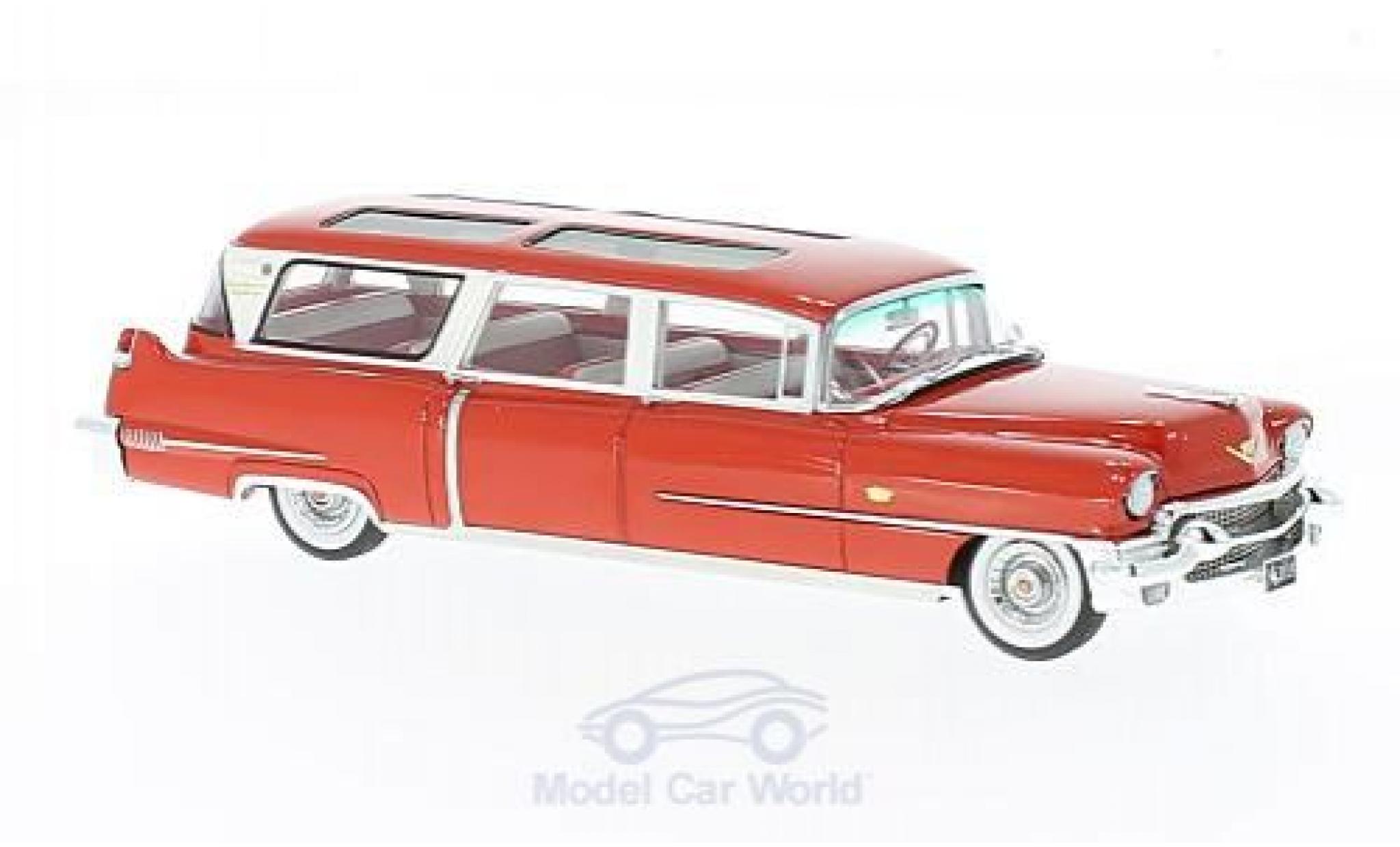 Cadillac S & S 1/43 GLM Broadmoor Skyview red 1956 diecast model cars