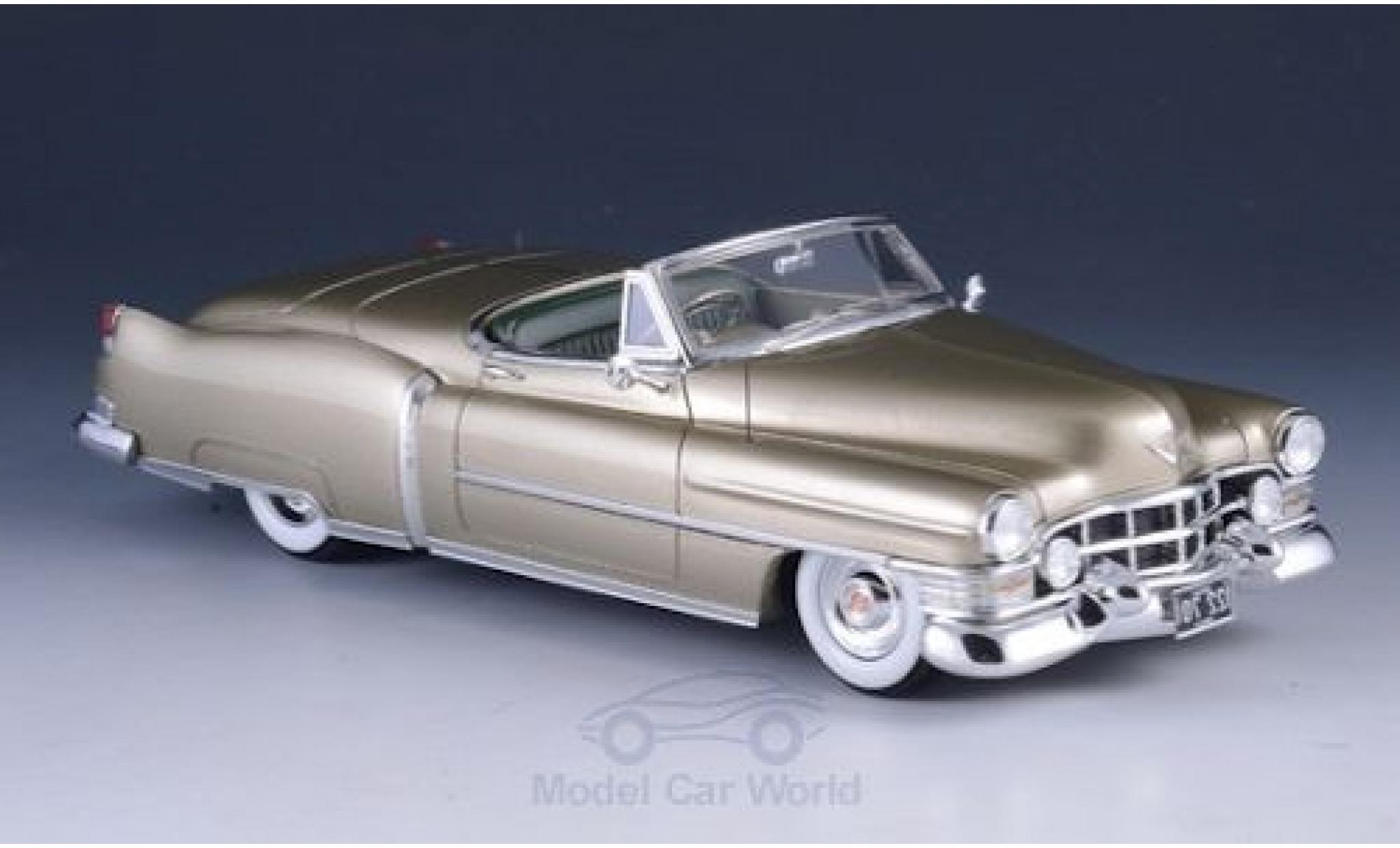 Cadillac Series 62 1/43 GLM Special Roadster metallic beige 1952 diecast model cars