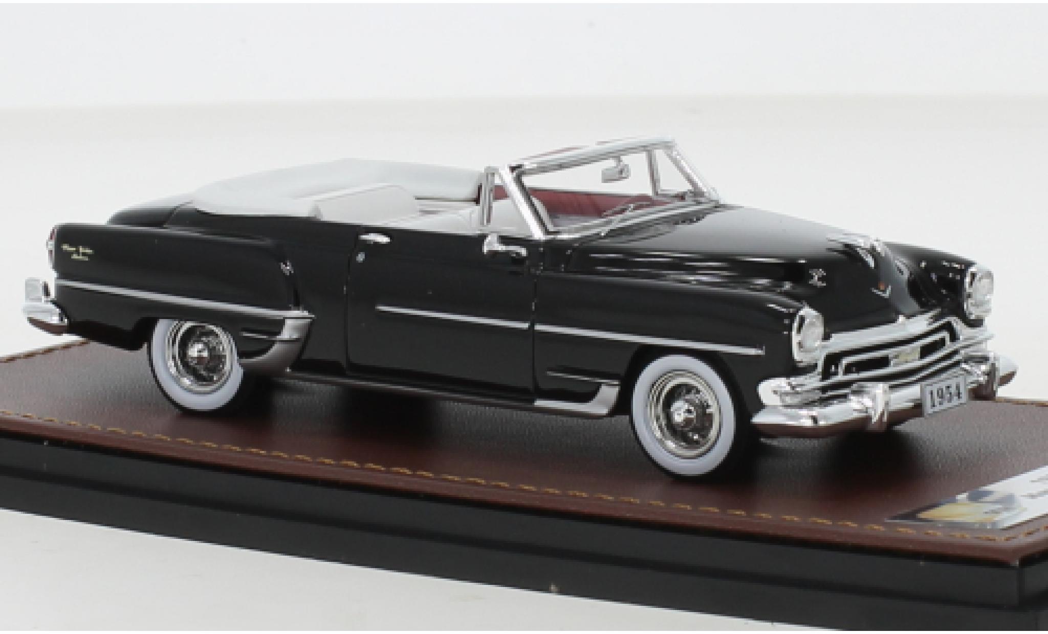 Chrysler New Yorker 1/43 GLM Deluxe Convertible black 1954 diecast model cars