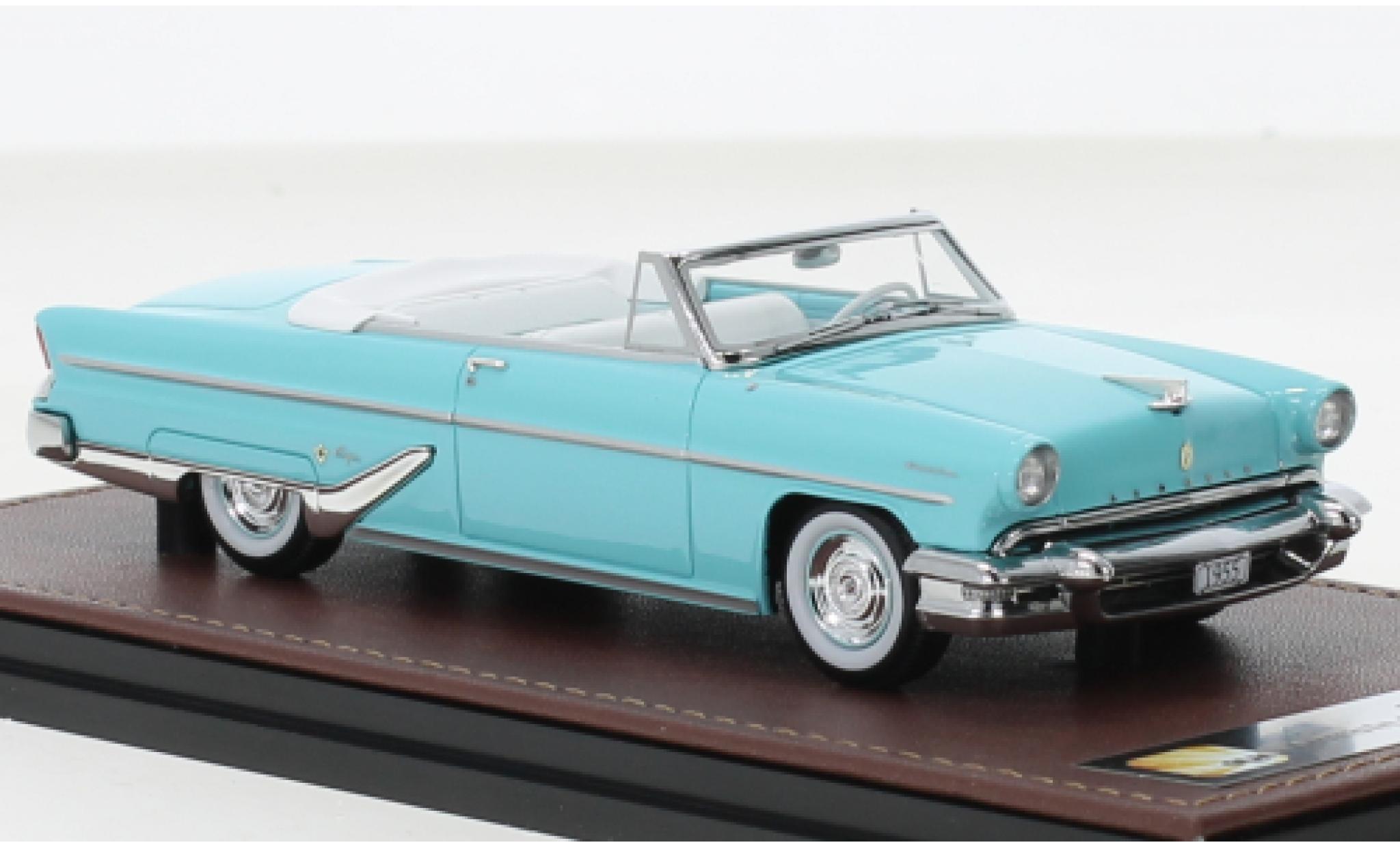 Lincoln Capri 1/43 GLM Convertible turquoise 1955 diecast model cars