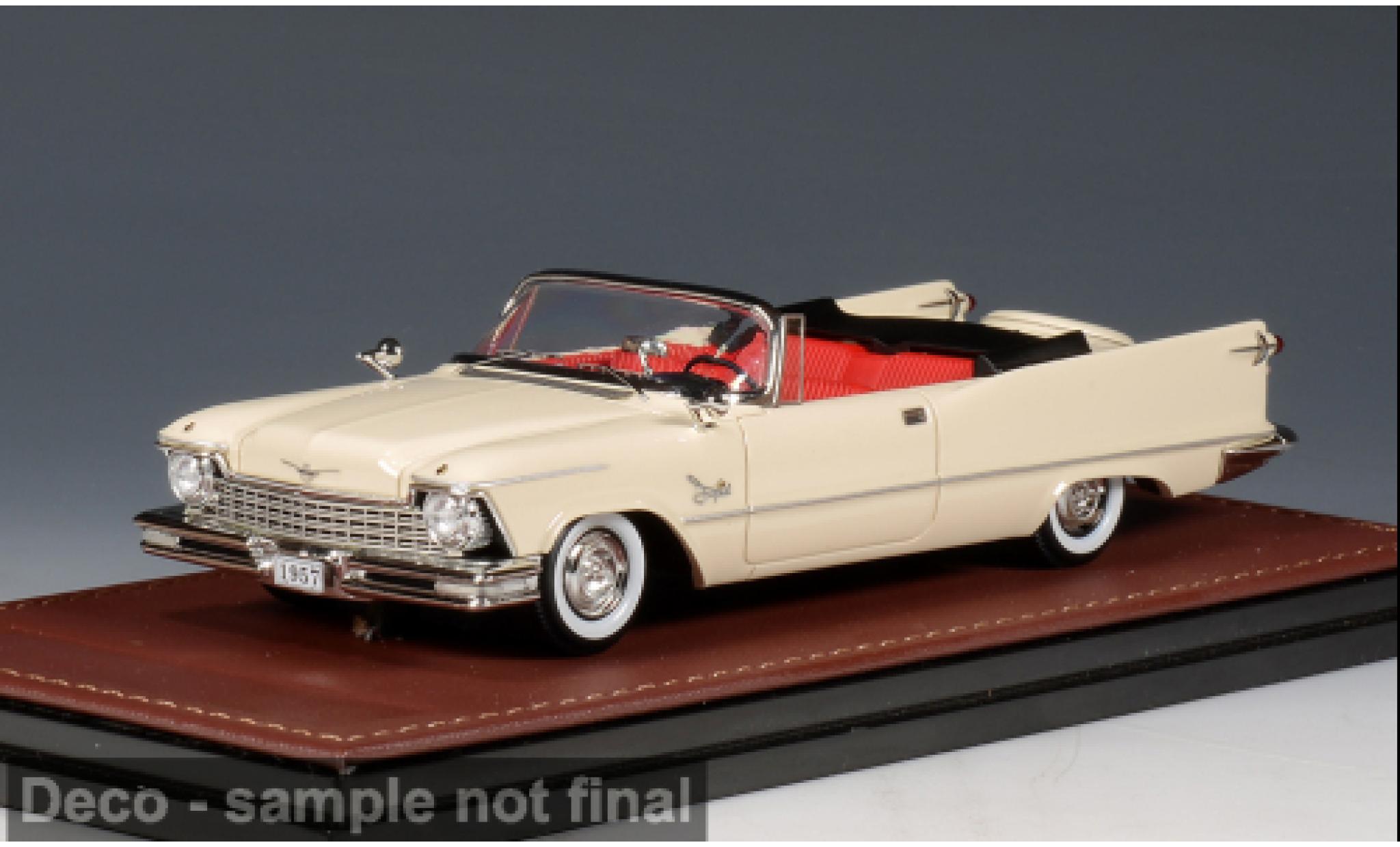 Imperial Crown 1/43 GLM Convertible beige 1957 1:43 diecast model cars