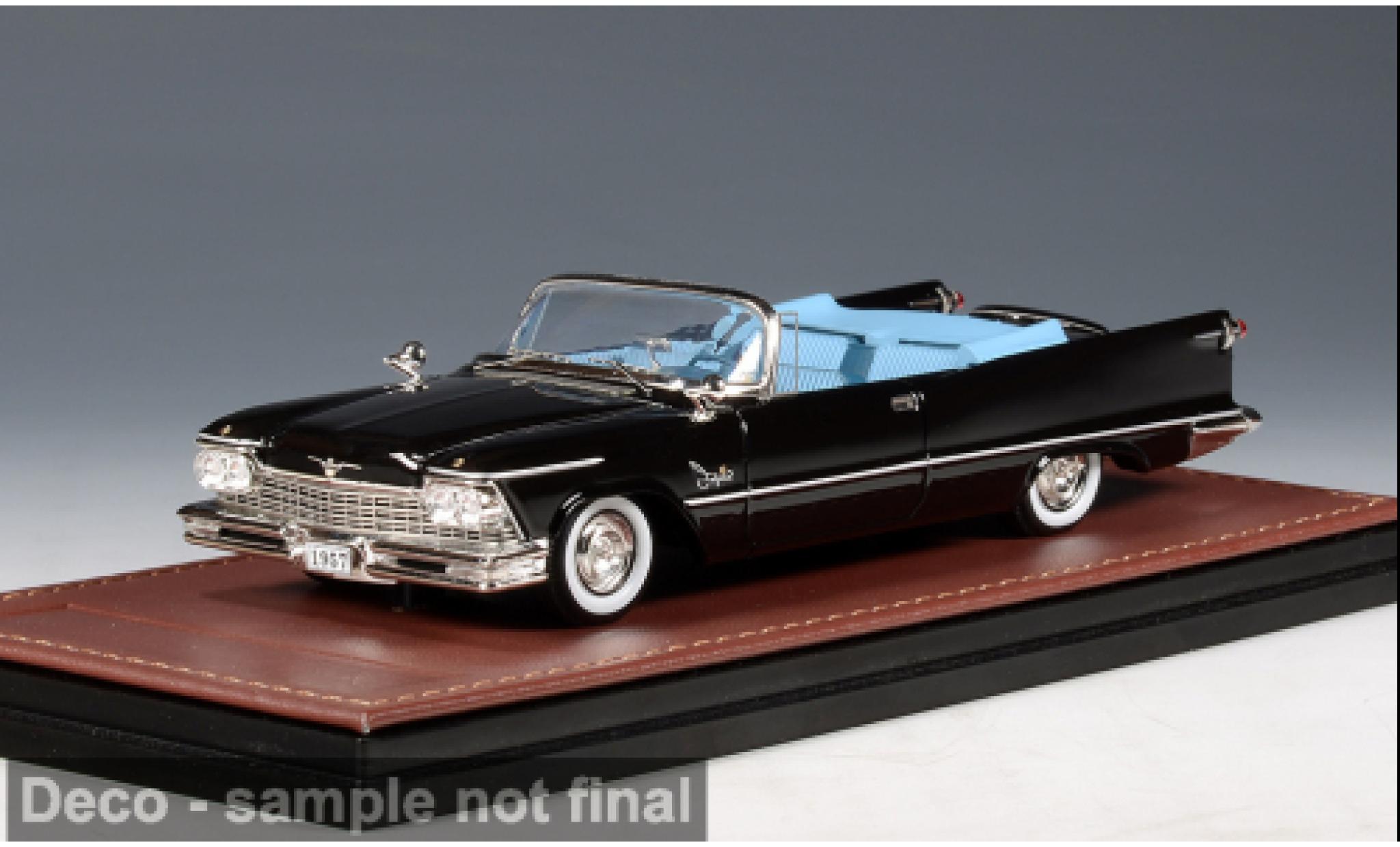 Imperial Crown 1/43 GLM Convertible black 1957 1:43 diecast model cars