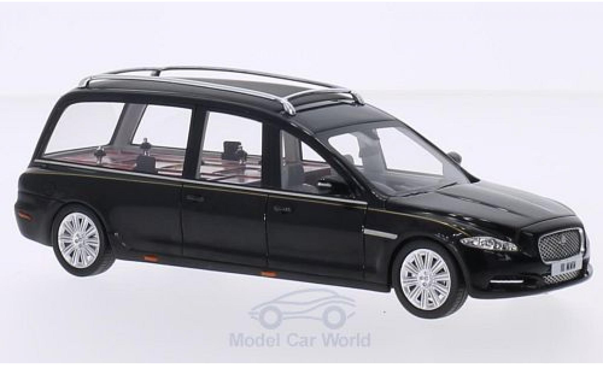 Jaguar XJ 1/43 GLM (X351) Hearse Wilcox black 2013 diecast model cars