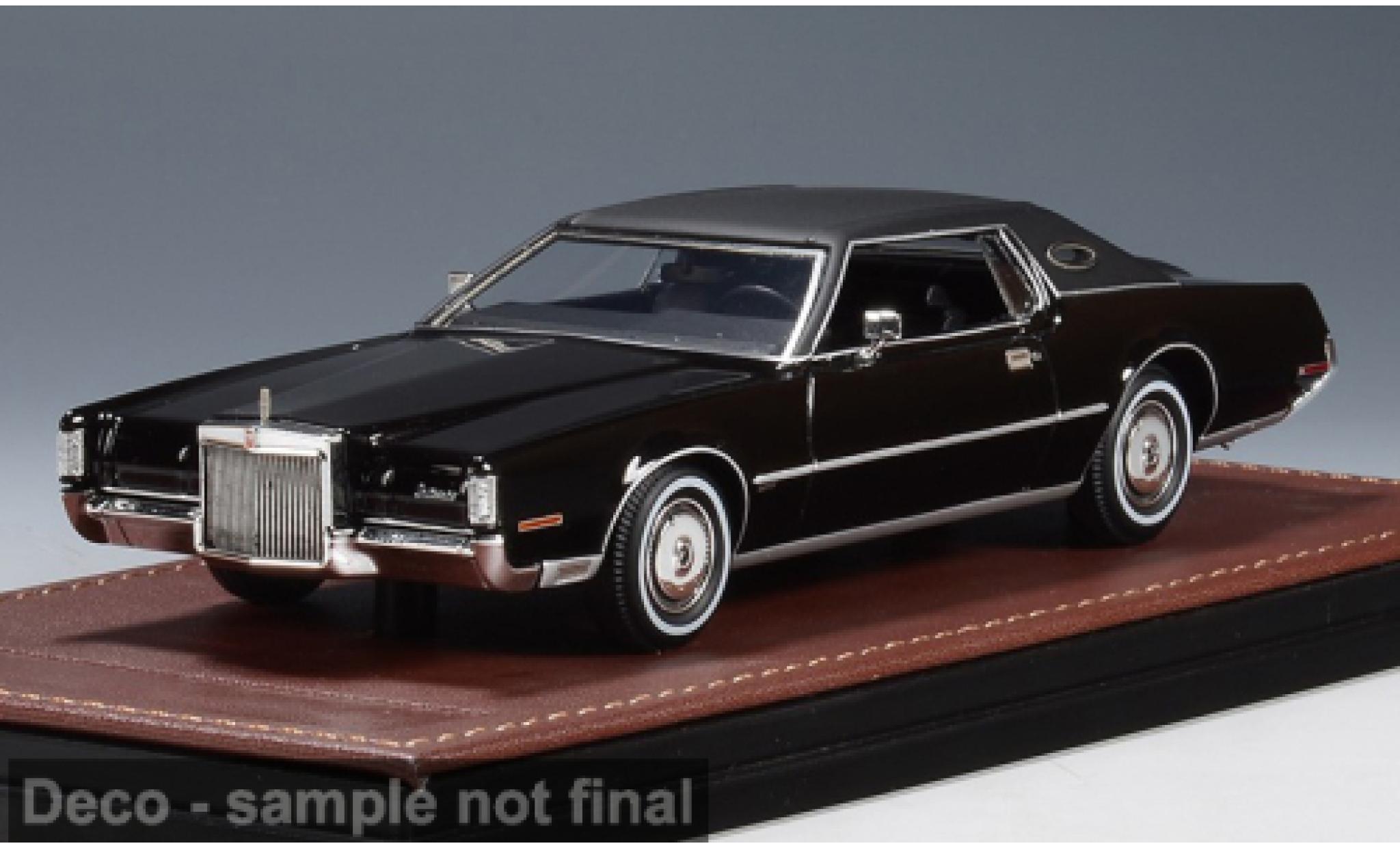 Lincoln Continental 1/43 GLM Mark IV black 1972 1:43 diecast model cars