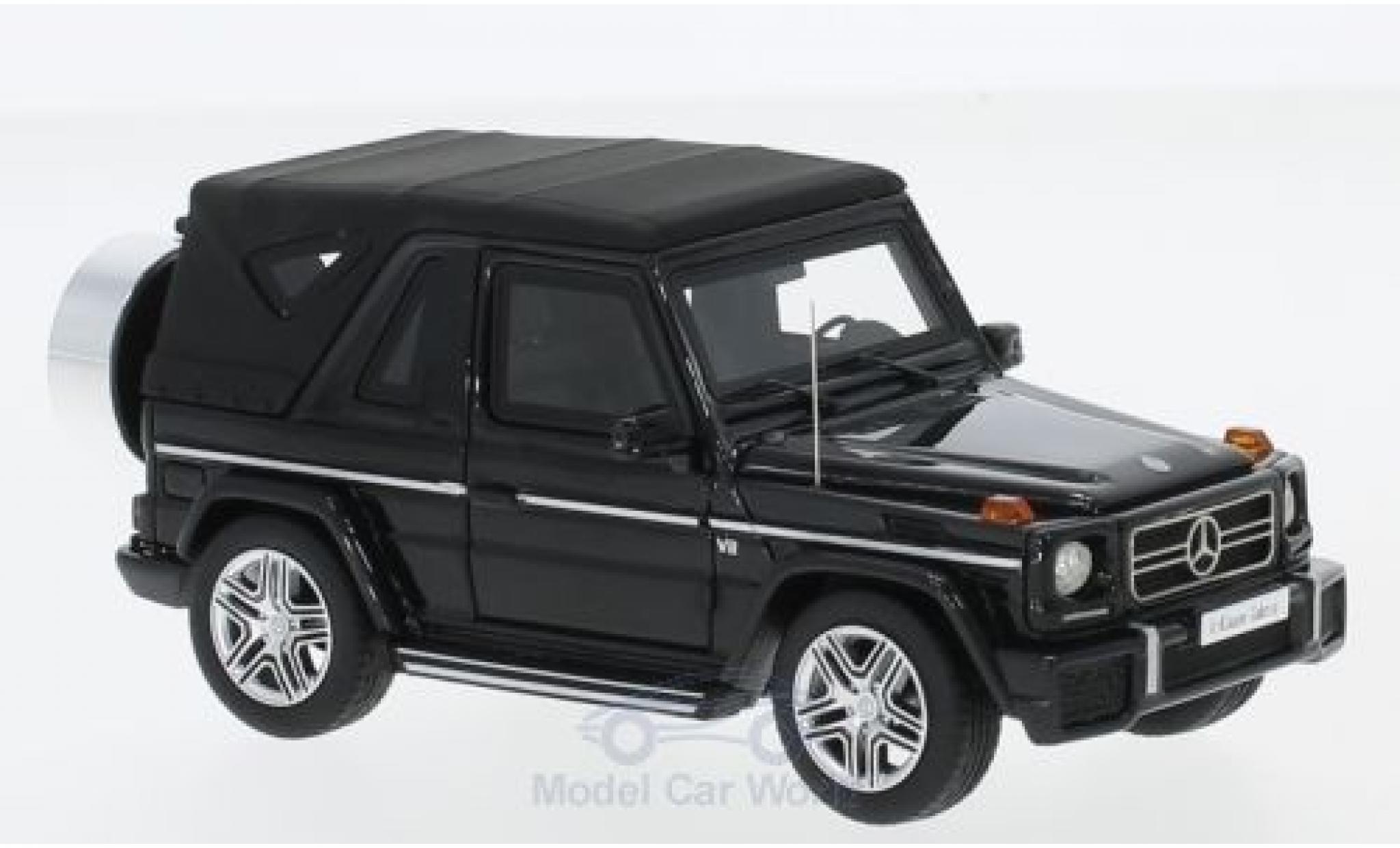 Mercedes Classe G 1/43 GLM AMG G63 Convertible black diecast model cars