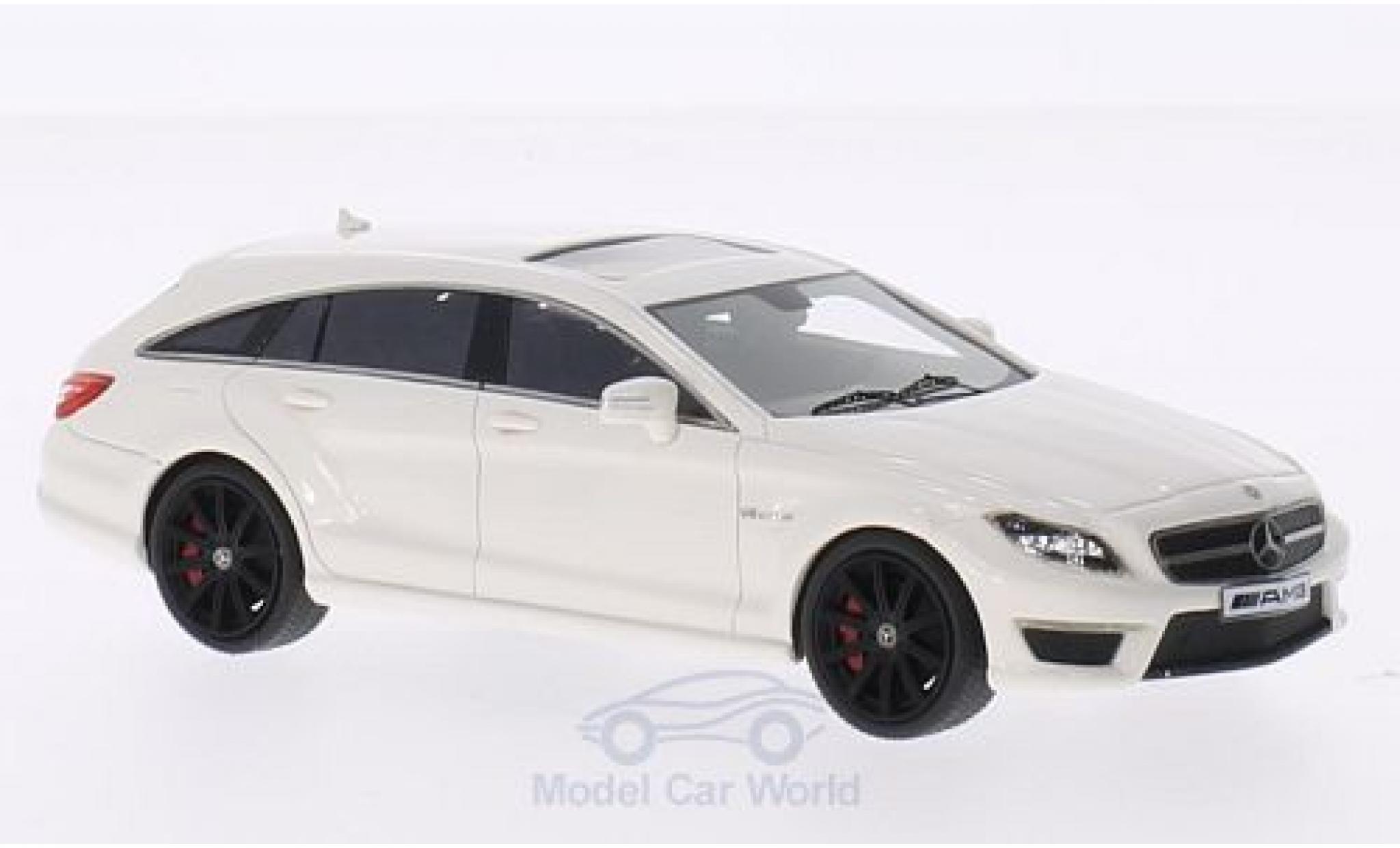 Mercedes CLS 1/43 GLM 63 Shooting Brake S-Model white diecast model cars