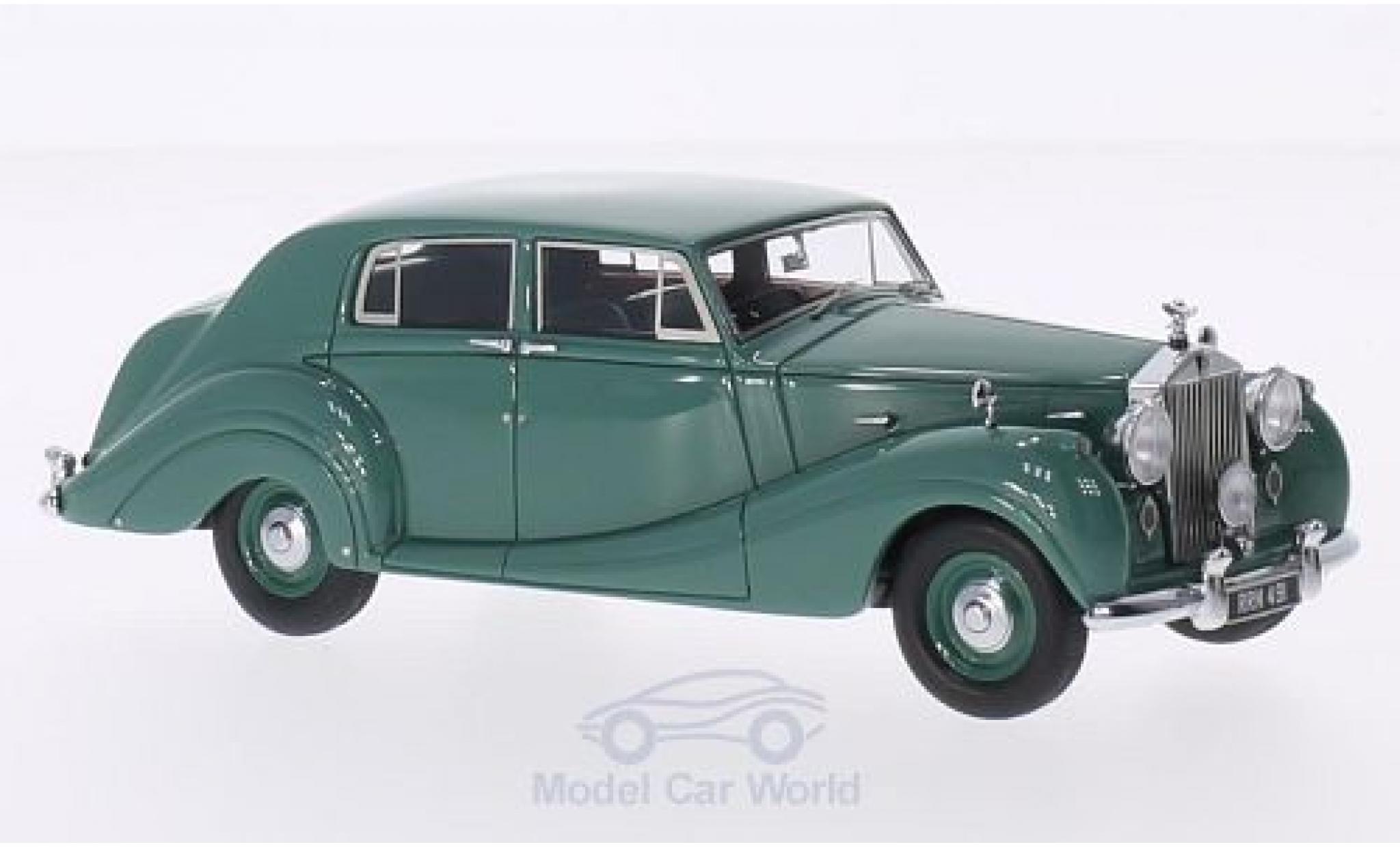 Rolls Royce Silver Wraith 1/43 GLM James Young green RHD 1949 diecast model cars
