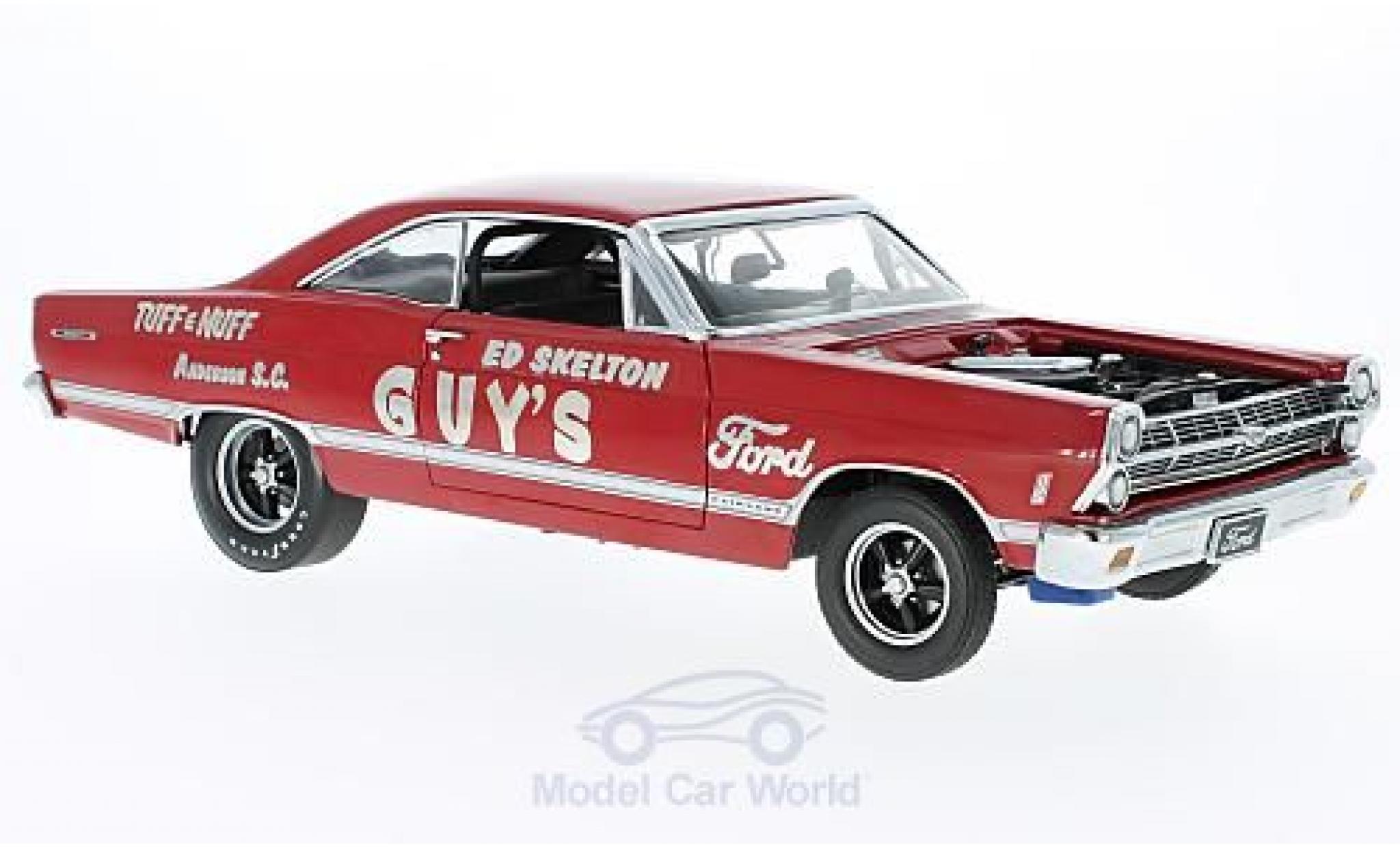 Ford Fairlane 1967 1/18 GMP 427R Lightweight red Ed Skeltons TUFF e NUFF 1967 diecast model cars
