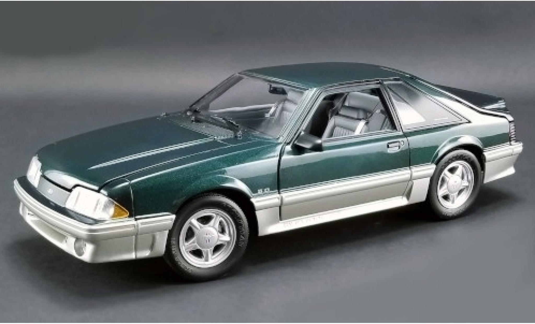 Ford Mustang 1/18 GMP GT metallic green/grey Home Improvement 1991 diecast model cars