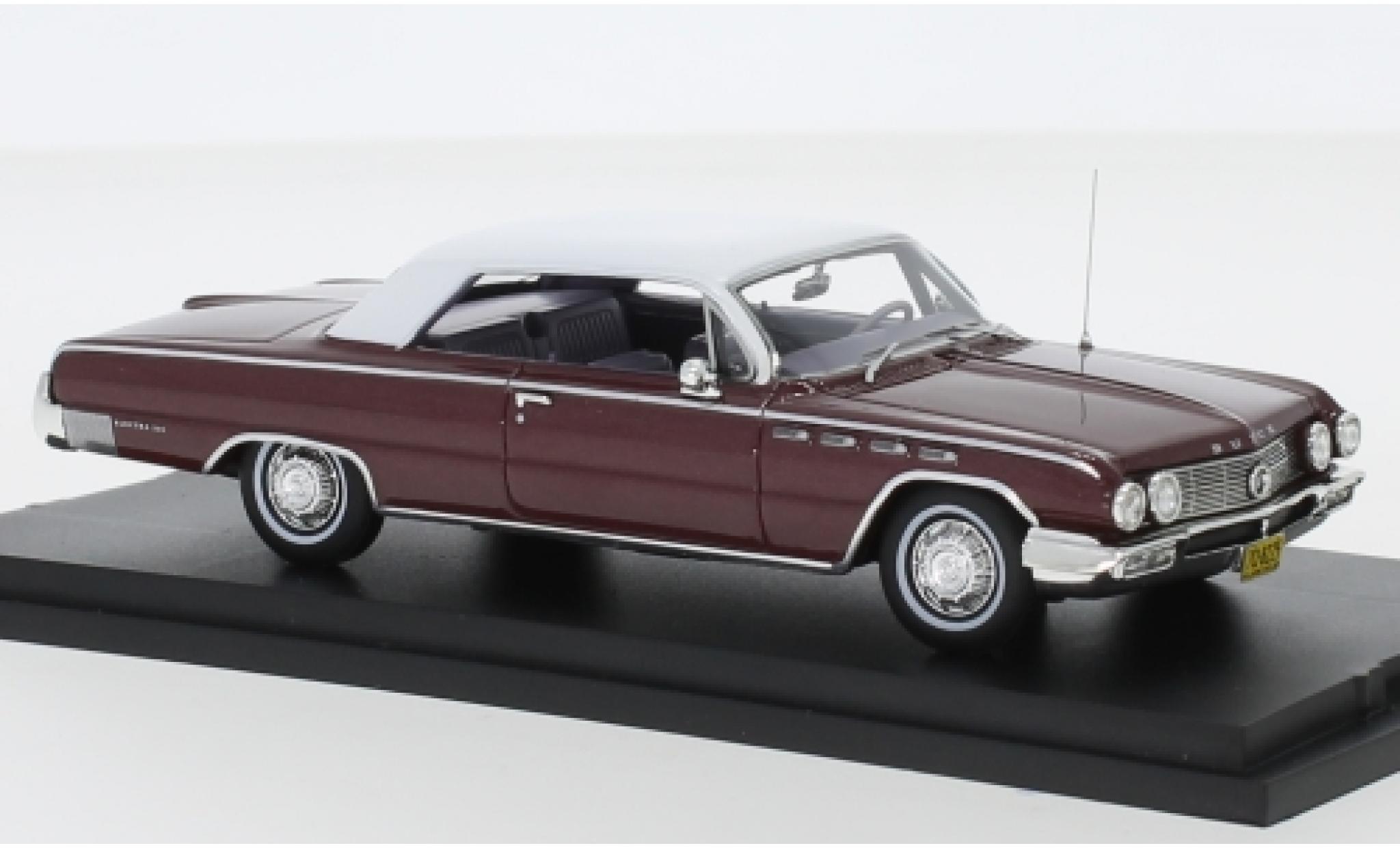 Buick Electra 1/43 Goldvarg Collections metallic red/matt-white 1962 diecast model cars