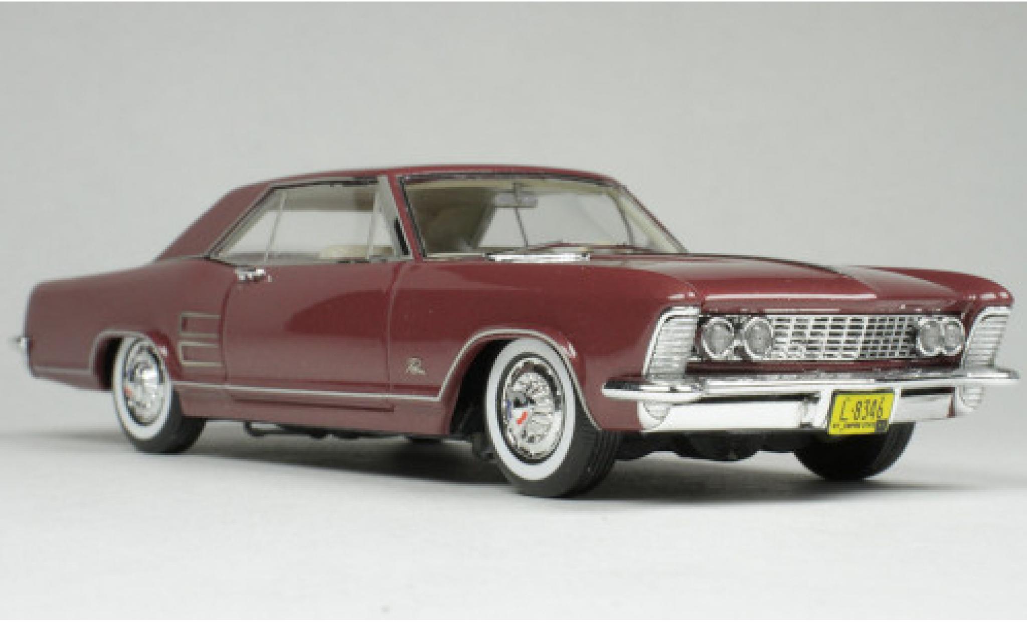 Buick Riviera 1/43 Goldvarg Collections metallic red 1963 diecast model cars