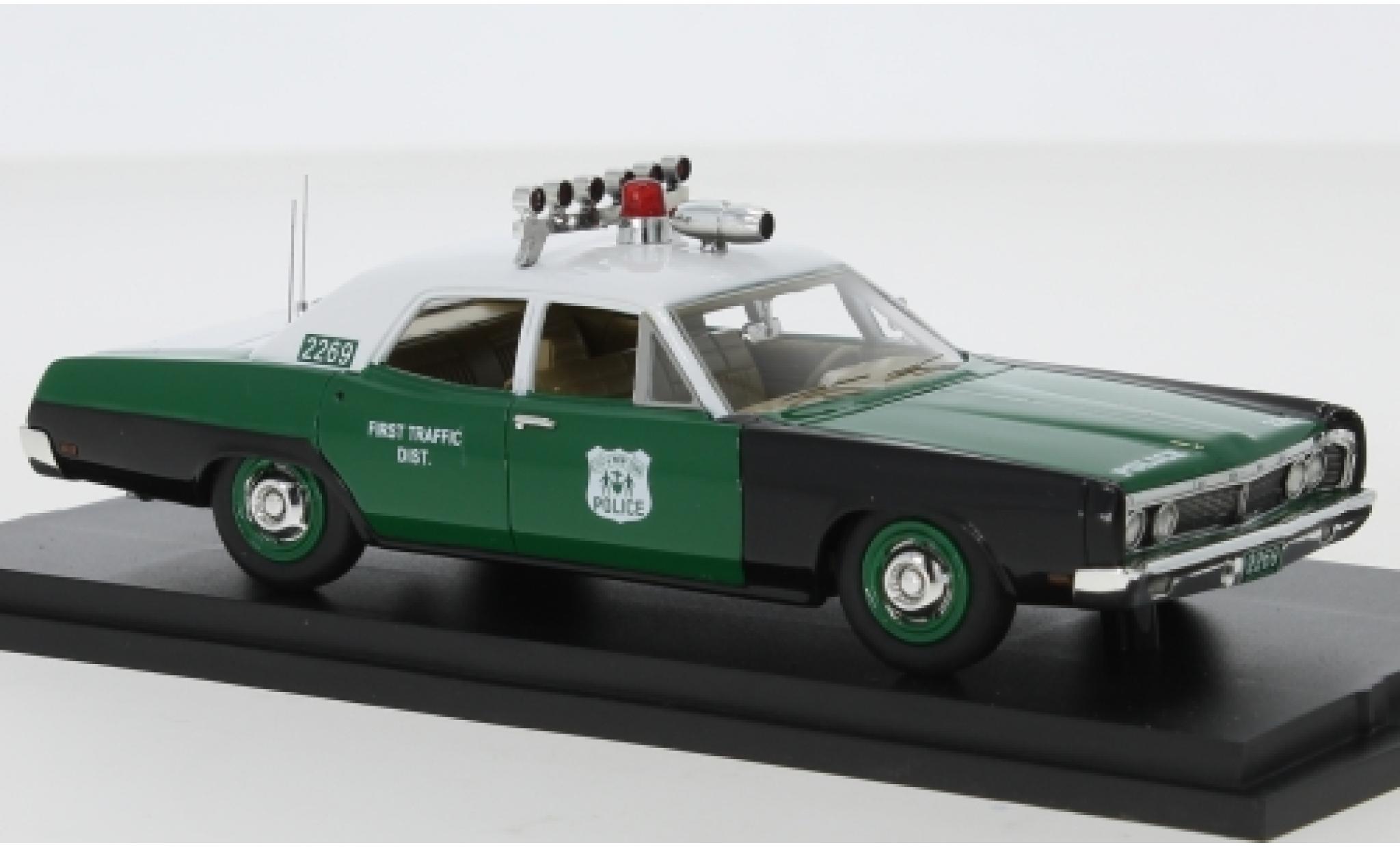 Ford Galaxy 1/43 Goldvarg Collections Galaxie NYPD - Nouveau York City Police Departement 1970 diecast model cars