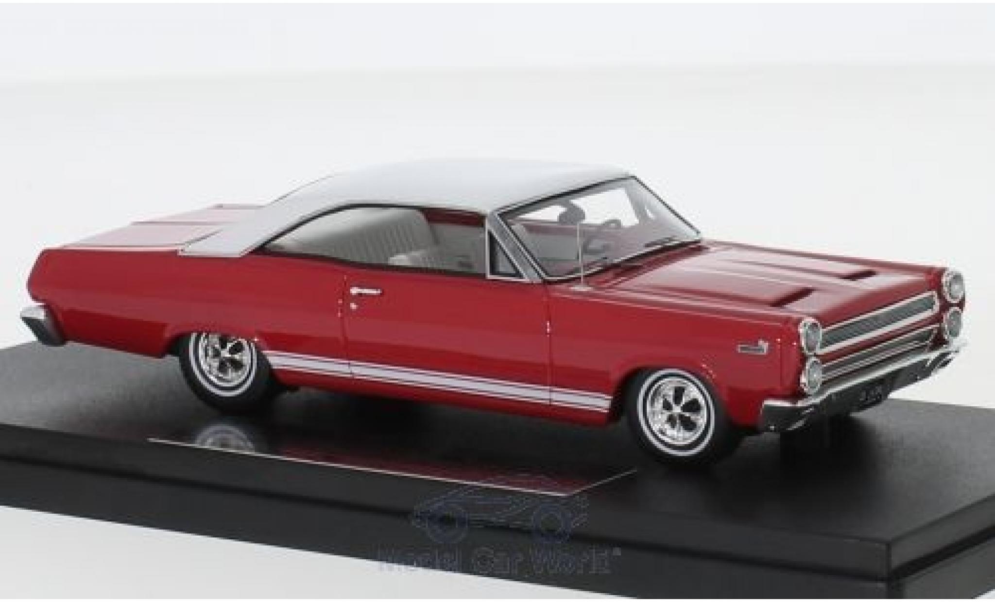 Mercury Cyclone 1/43 Goldvarg Collections red/white 1966 diecast model cars