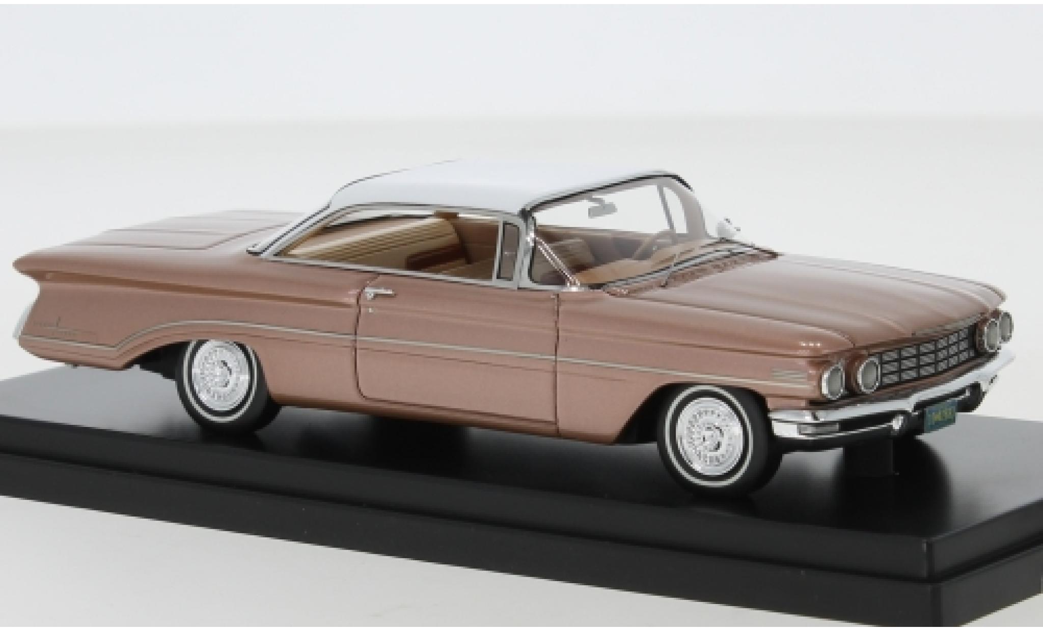 Oldsmobile 98 1/43 Goldvarg Collections metallic kupfer/white 1960 diecast model cars