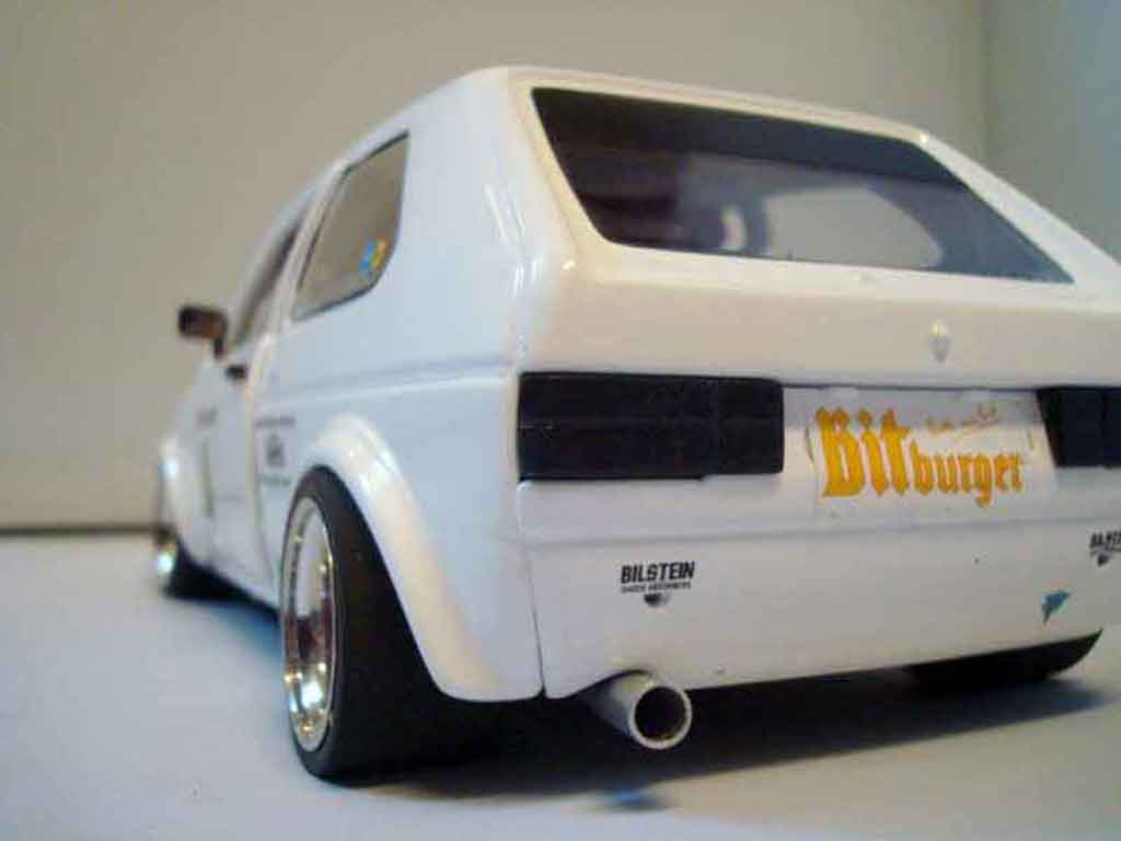 Volkswagen Golf GTI Berg Cup white jantes red 1/18 Solido