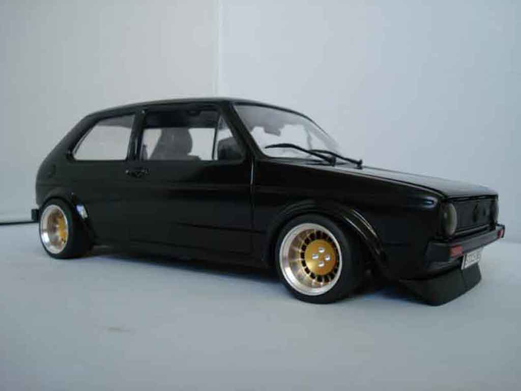 Volkswagen Golf 1 GTI 1/18 Solido German Look 1 GTI jantes bords larges diecast model cars
