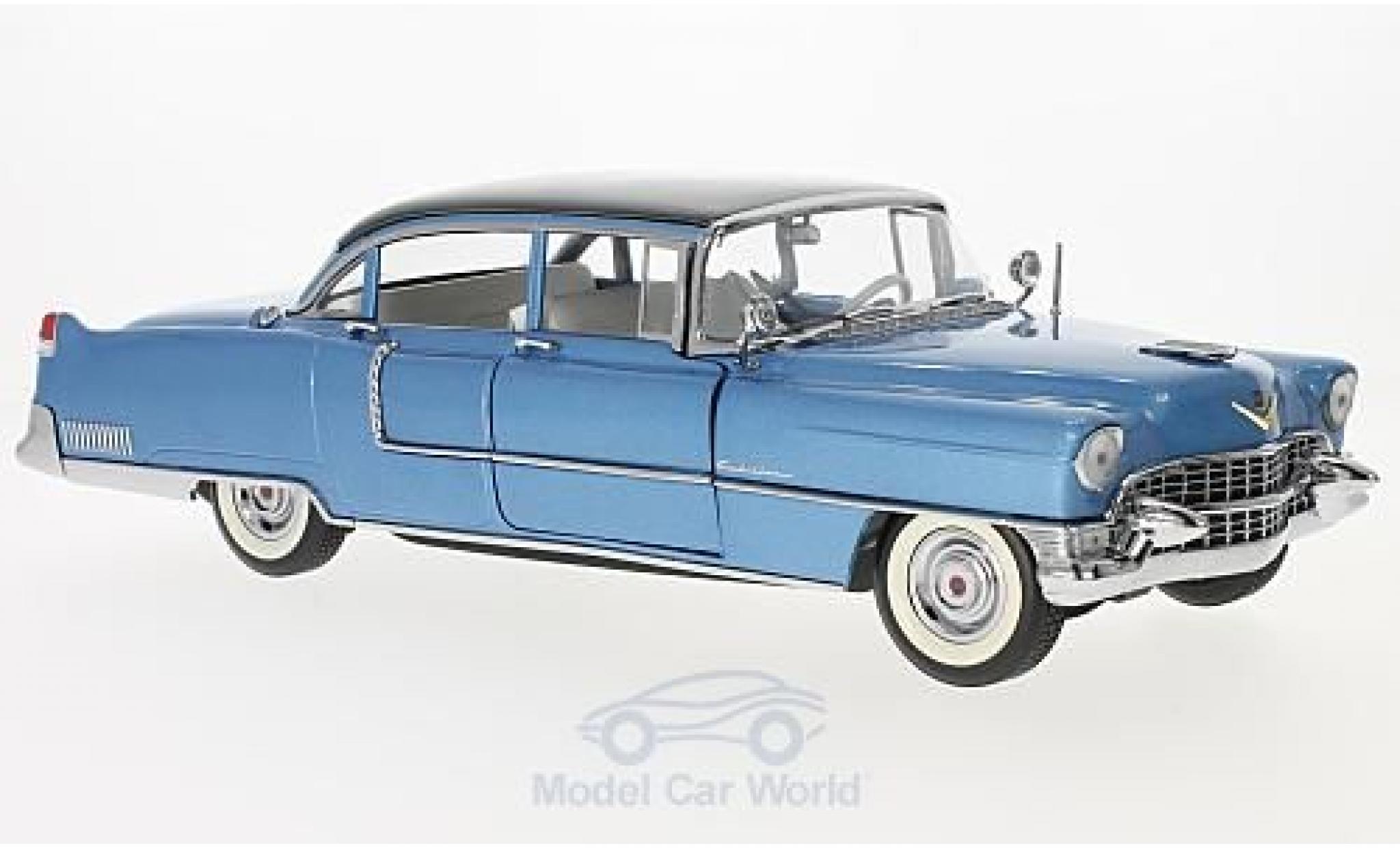 Cadillac Fleetwood 1/18 Greenlight Series 60 metallic blue/black Elvis Presley 1955 ohne Vitrine diecast model cars
