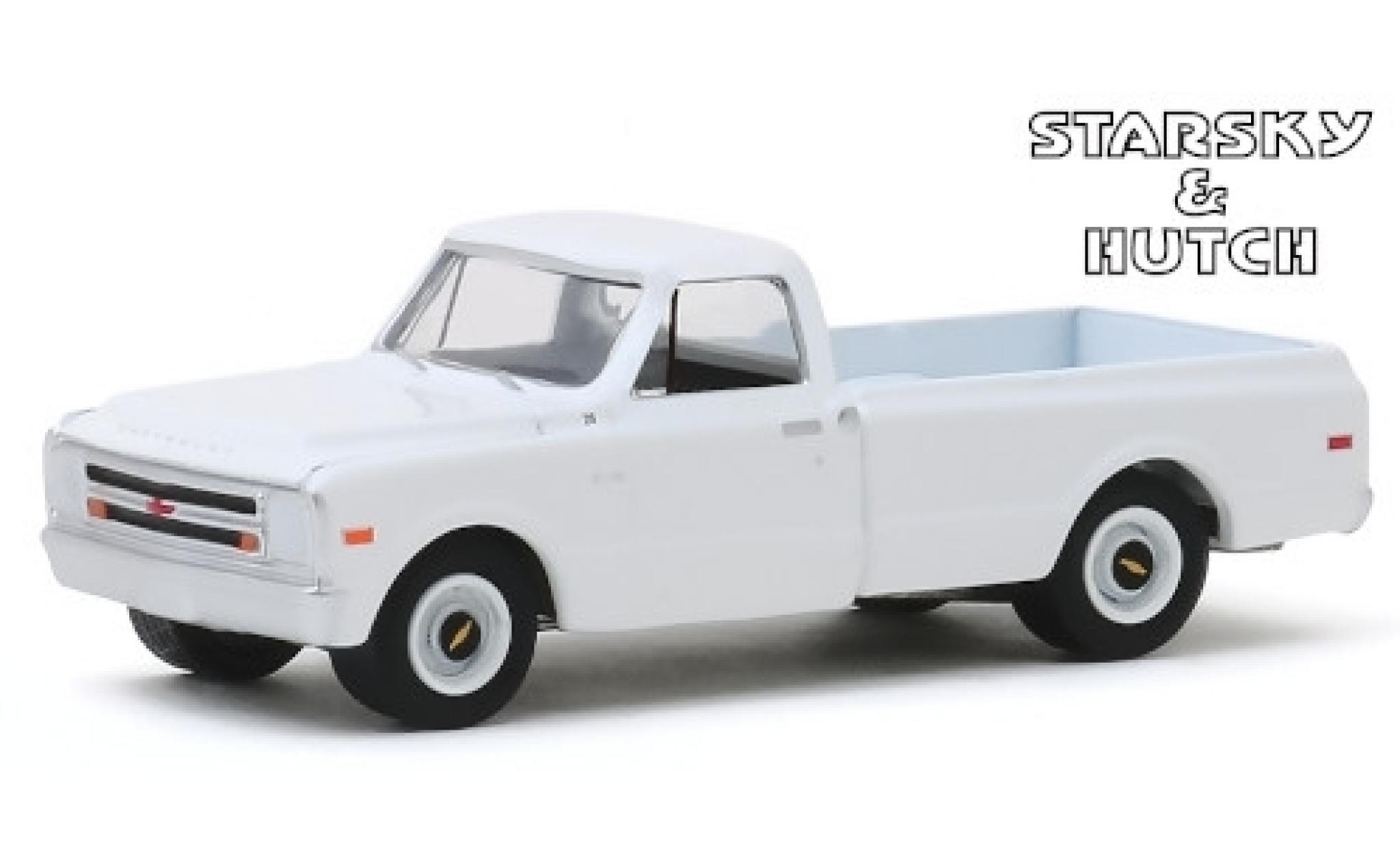 Chevrolet C-10 1/64 Greenlight white Starsky & Hutch 1968 diecast model cars