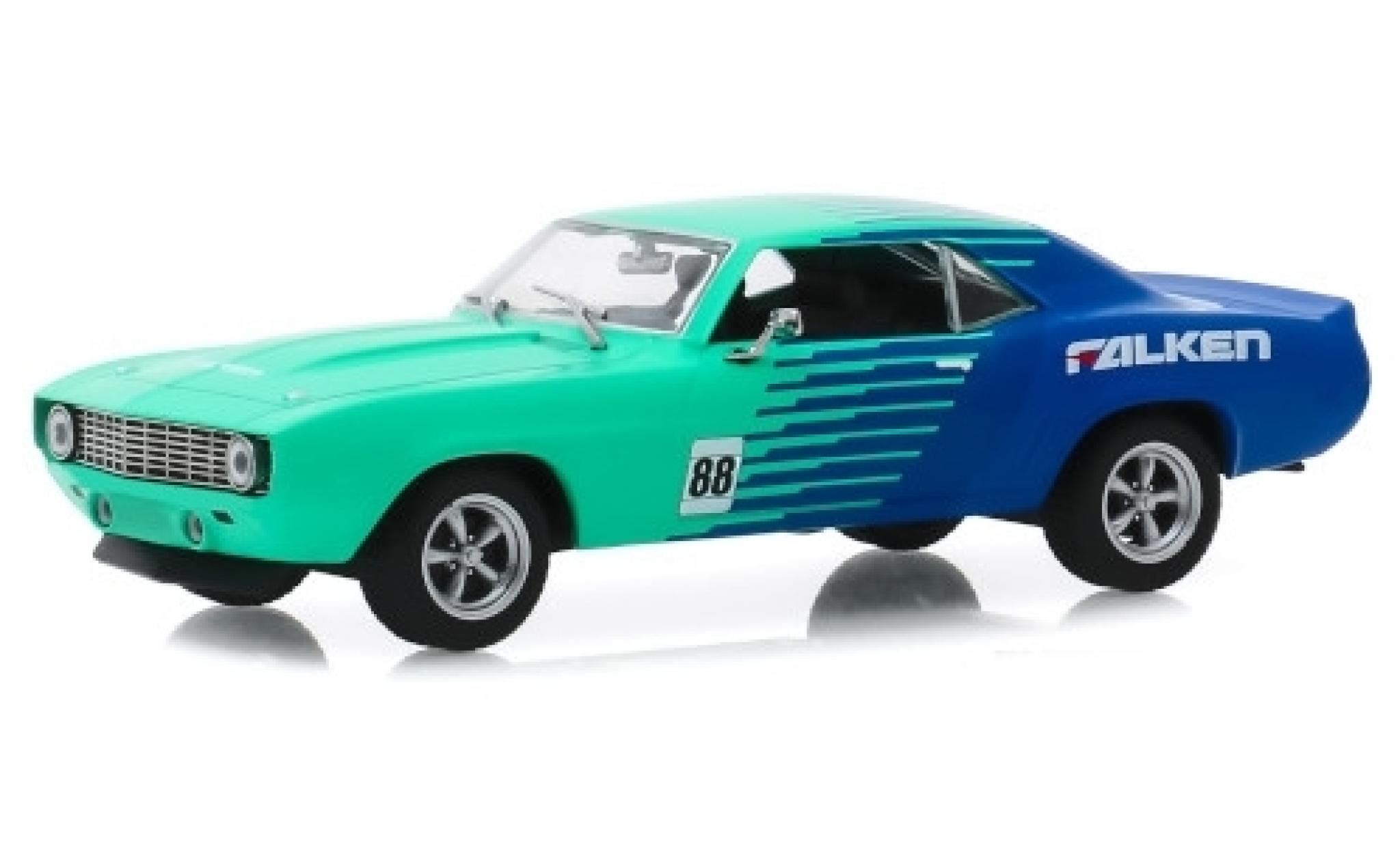Chevrolet Camaro 1/43 Greenlight Tuning Falken 1969 No.88 diecast model cars