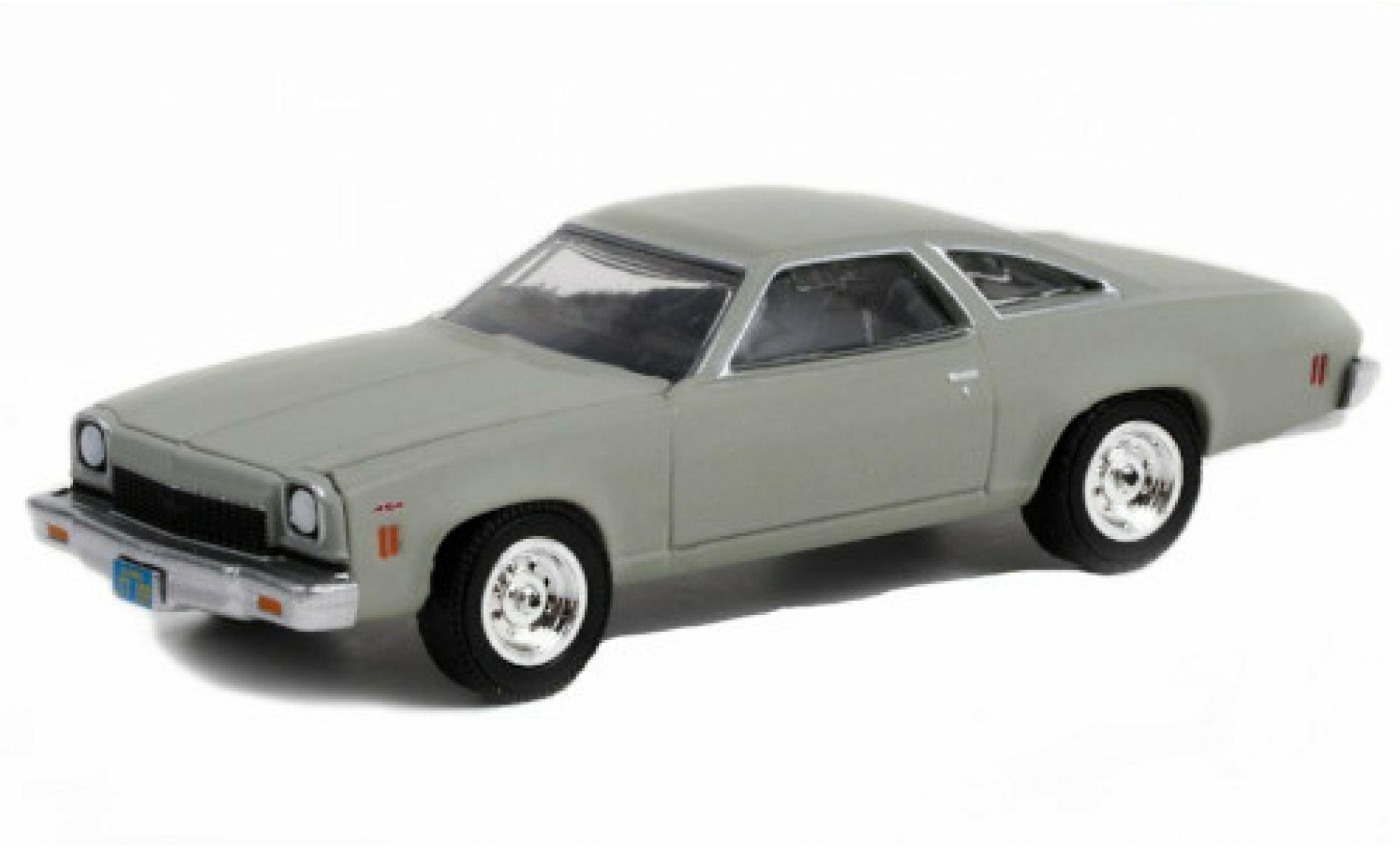 Chevrolet Chevelle 1/64 Greenlight Malibu grey 1973 Drive diecast model cars